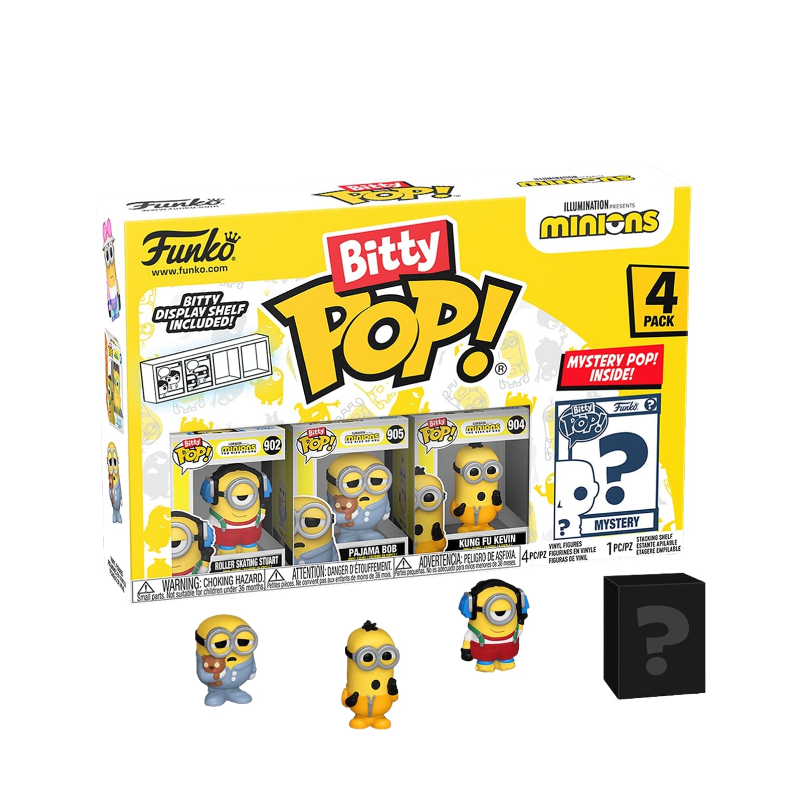 Bitty Pop! 4 Pack Minions - Series 3