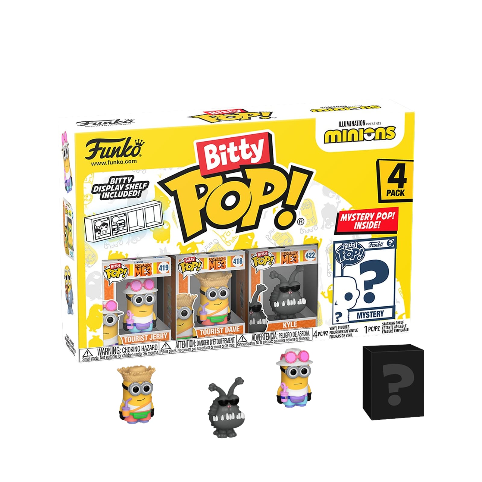 Bitty Pop! 4 Pack Minions - Series 4