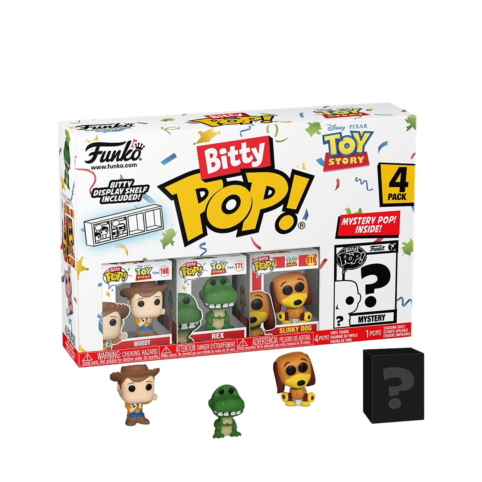 Bitty Pop! 4 Pack Toy Story - Series 3