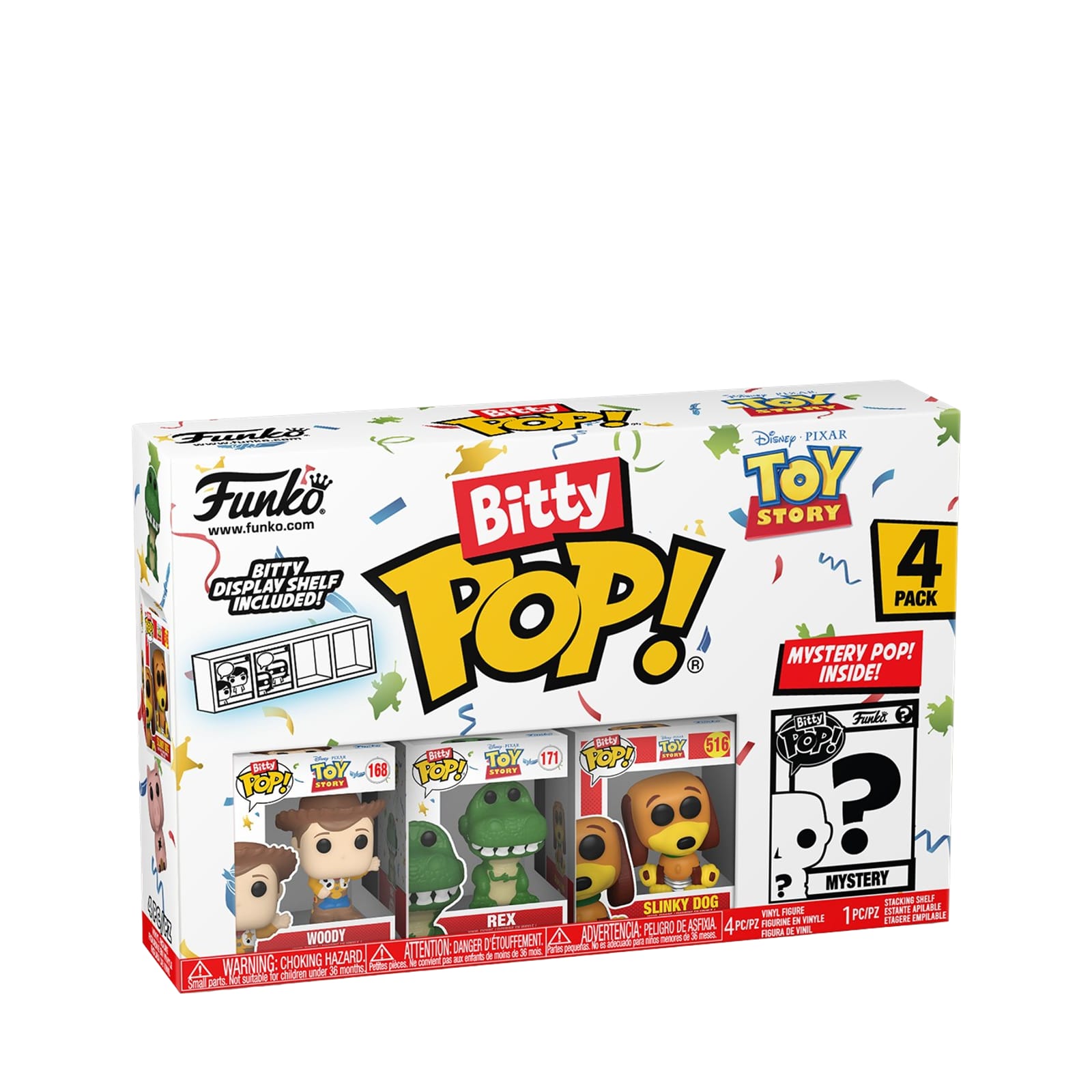 Bitty Pop! 4 Pack Toy Story - Series 3