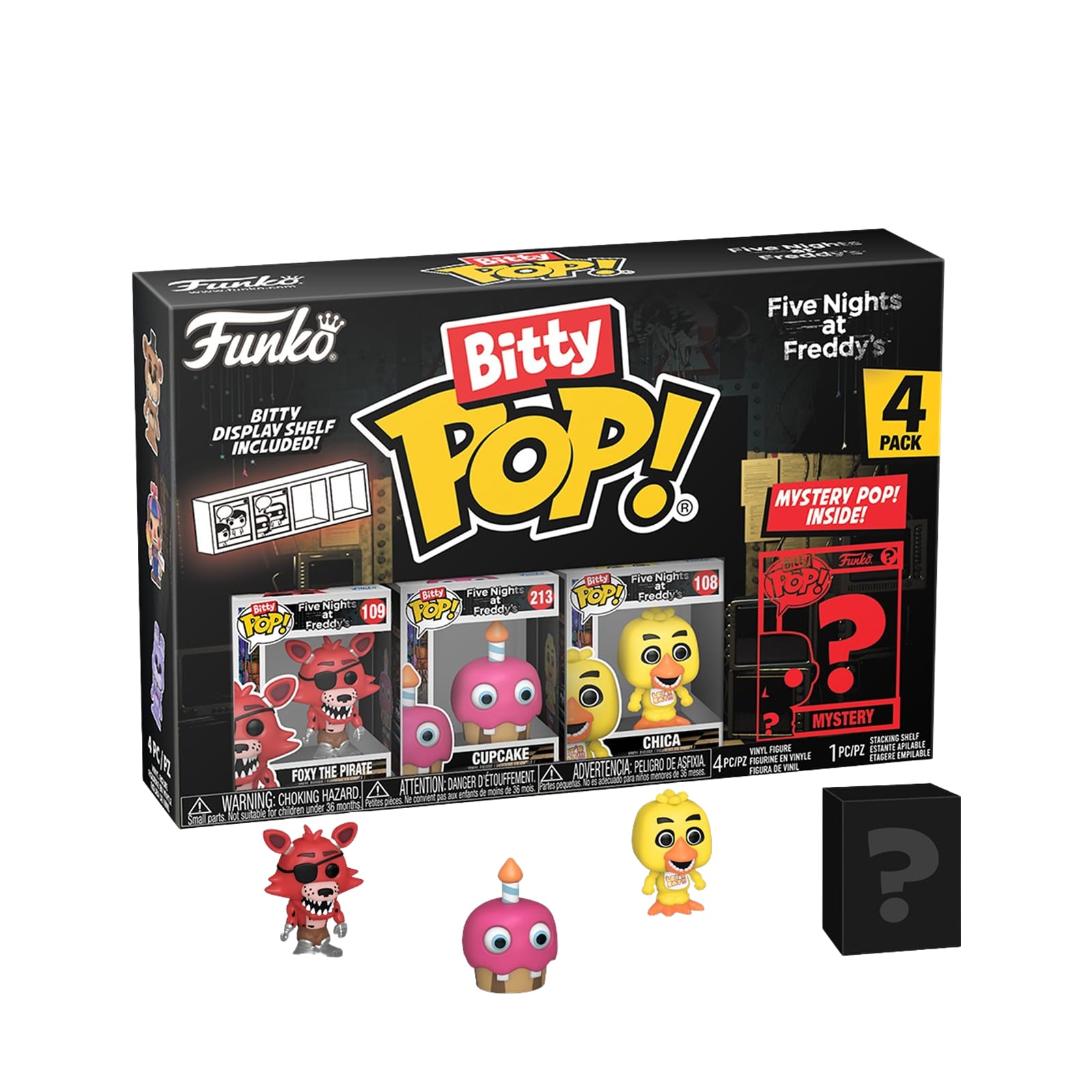 Bitty Pop! 4 Pack Five Nights at Freddys - Series 2