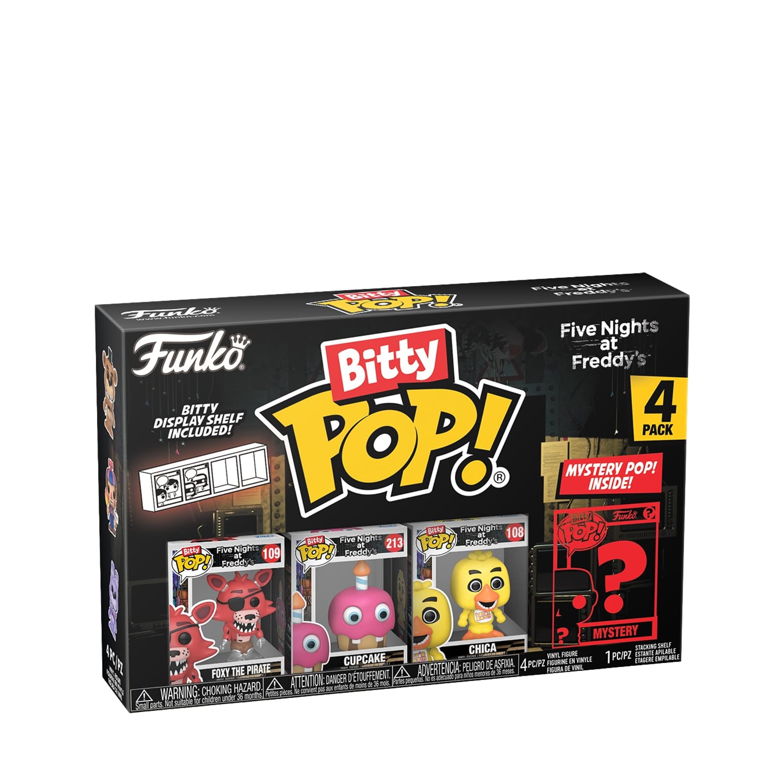 Bitty Pop! 4 Pack Five Nights at Freddys - Series 2