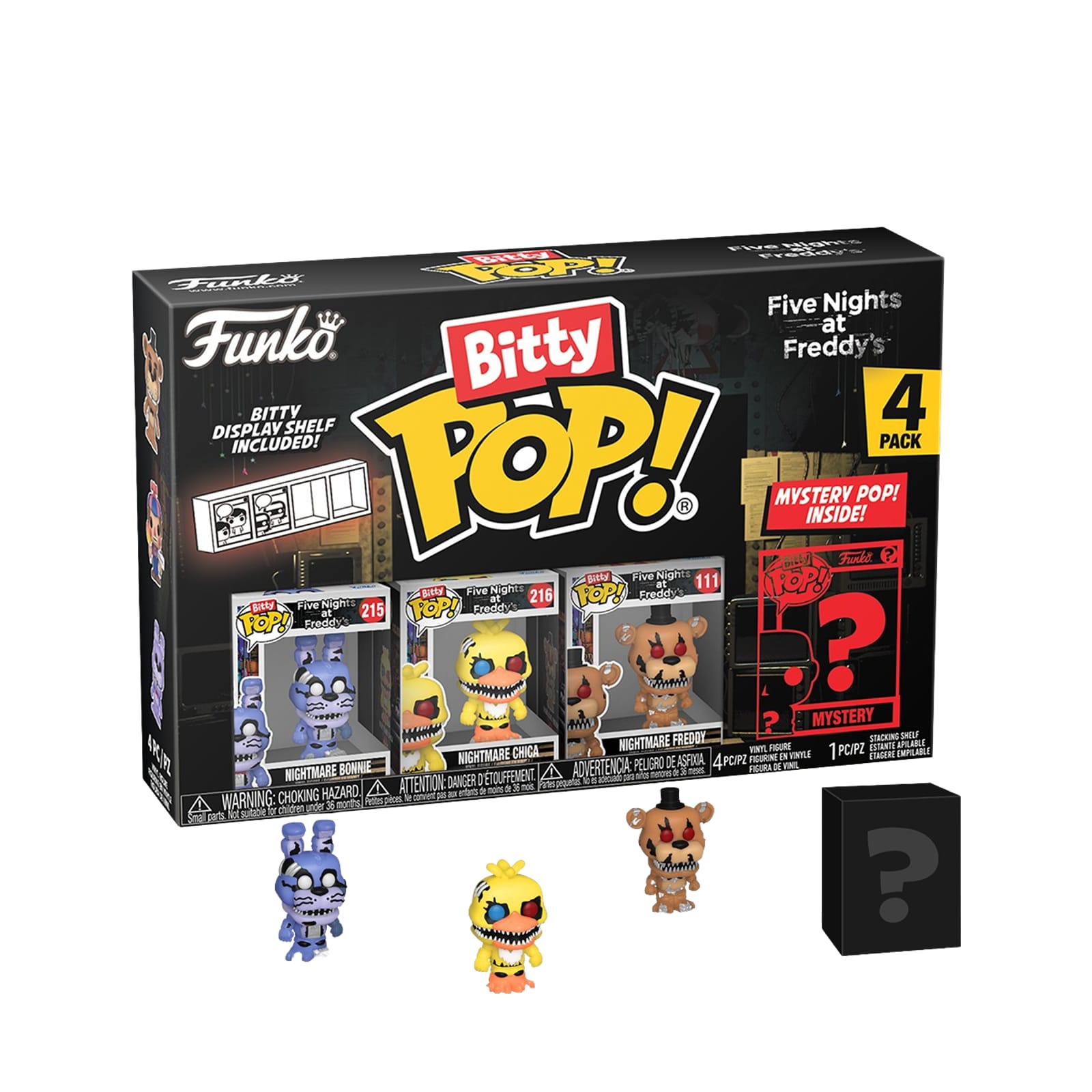 Bitty Pop! 4 Pack Five Nights at Freddys - Series 4