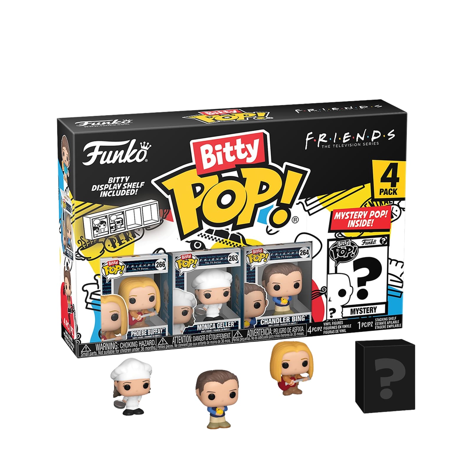 Bitty Pop! 4 Pack Friends - Series 4