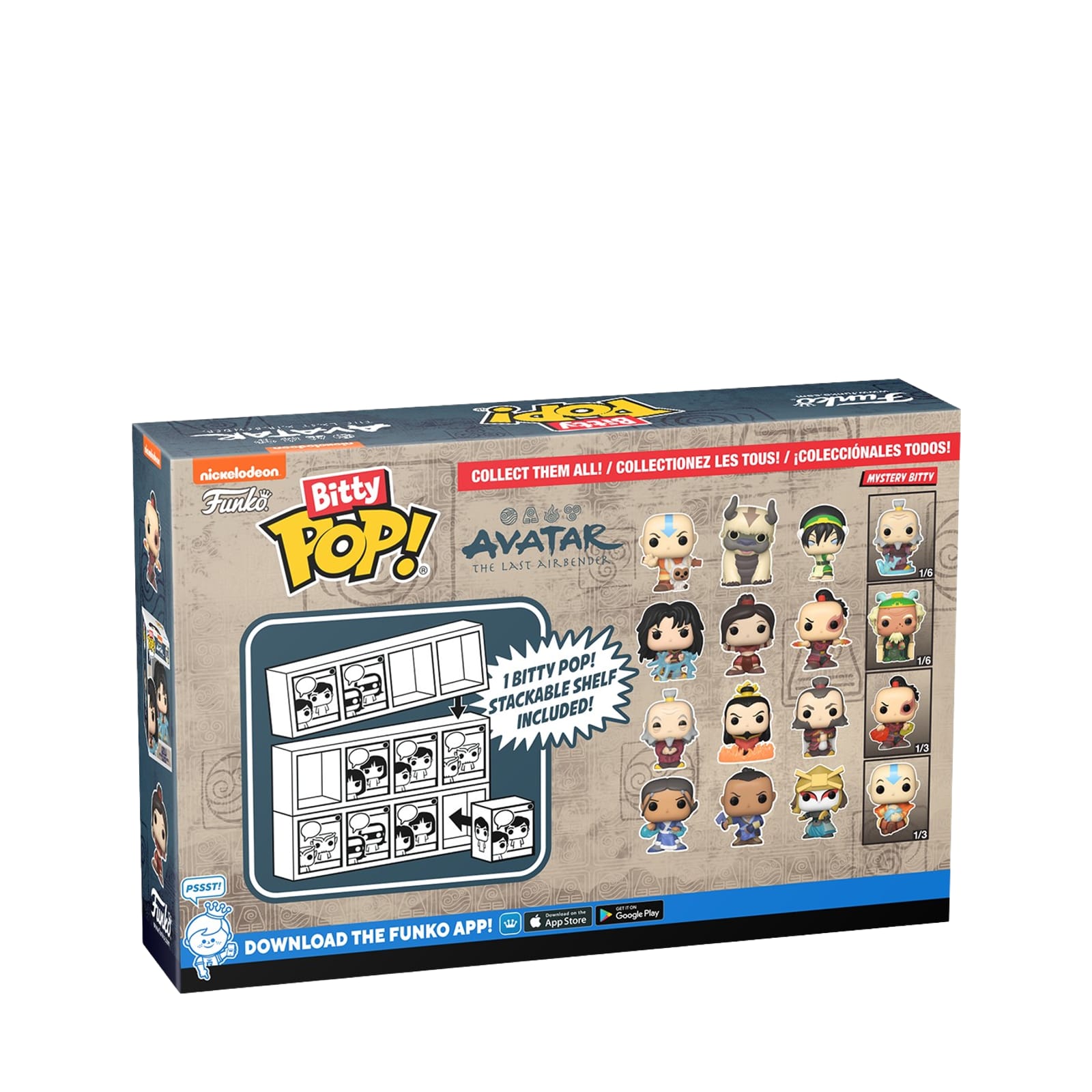 Bitty Pop! 4 Pack Avatar Last Airbender - Series 2