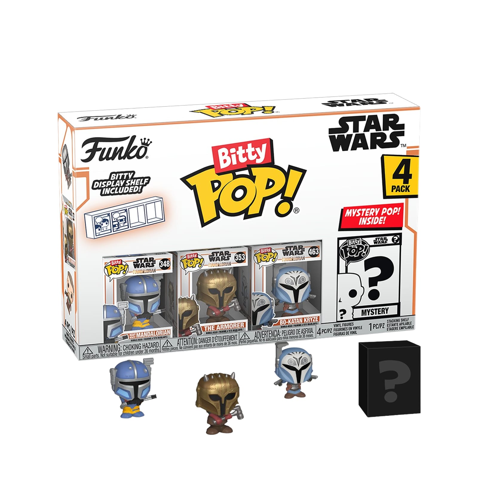 Bitty Pop! 4 Pack Mandalorian - Series 1