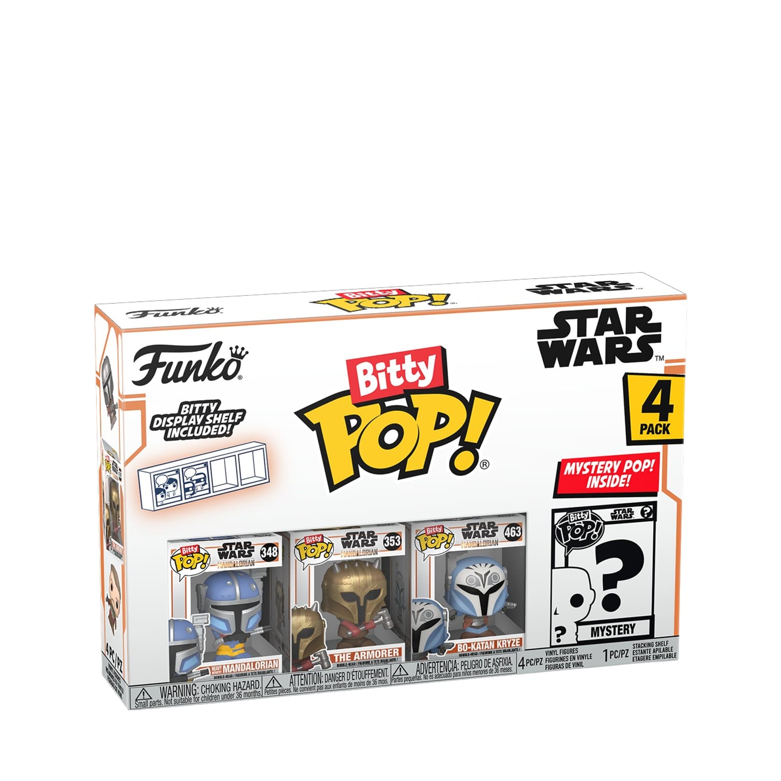 Bitty Pop! 4 Pack Mandalorian - Series 1