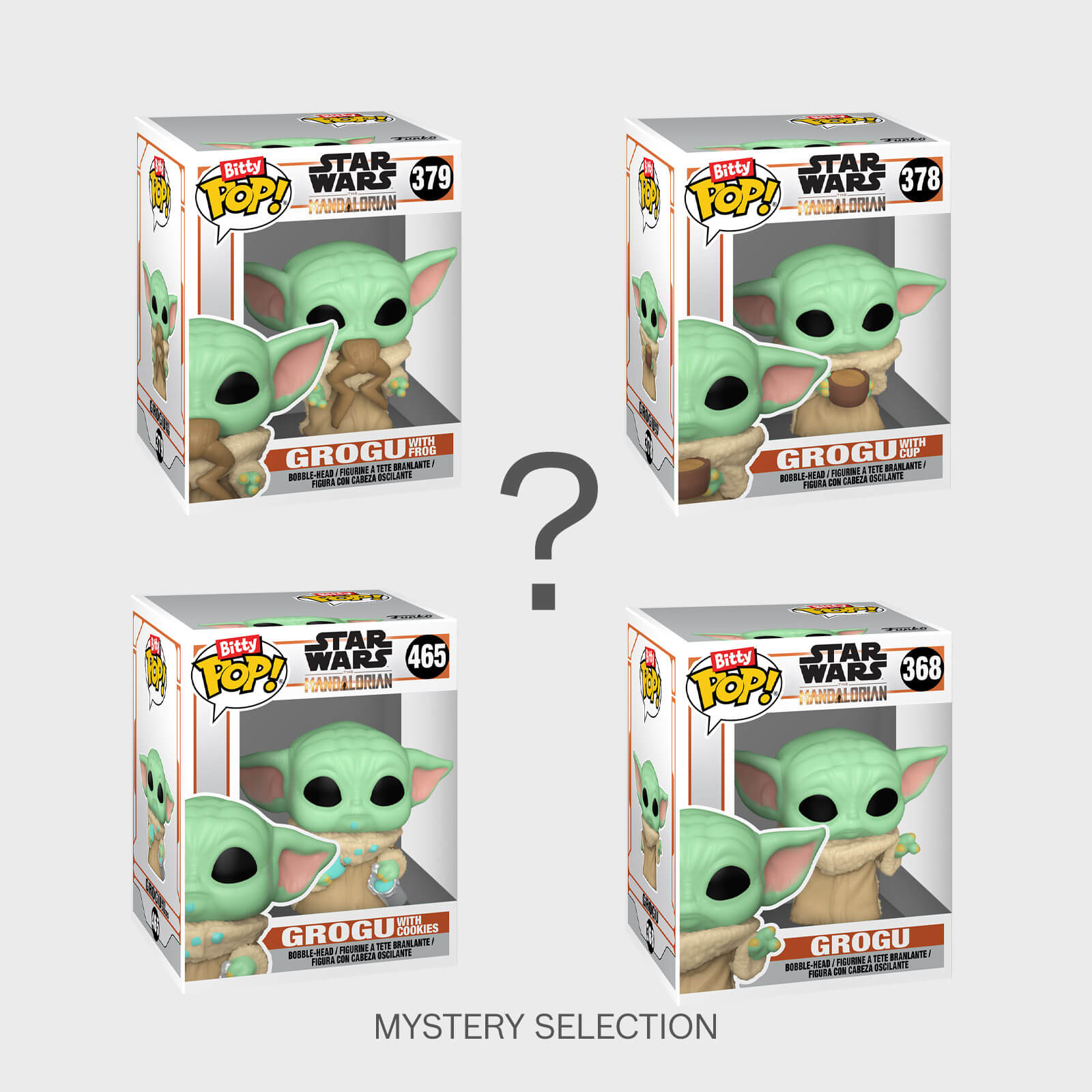 Bitty Pop! 4 Pack Mandalorian - Series 1