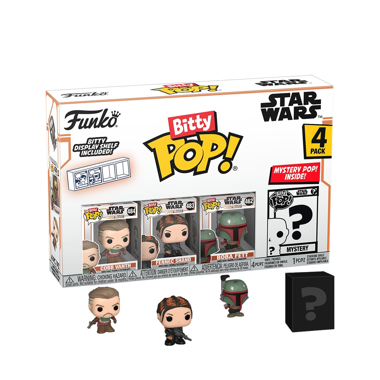 Bitty Pop! 4 Pack Mandalorian - Series 3