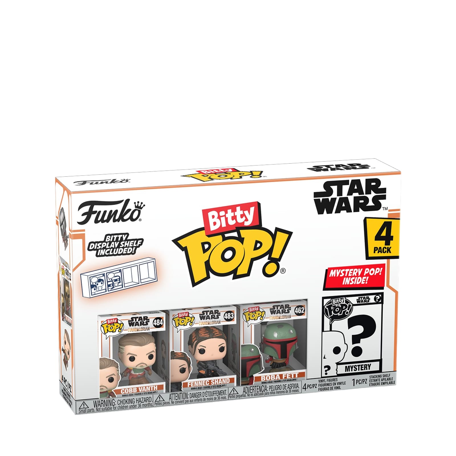 Bitty Pop! 4 Pack Mandalorian - Series 3