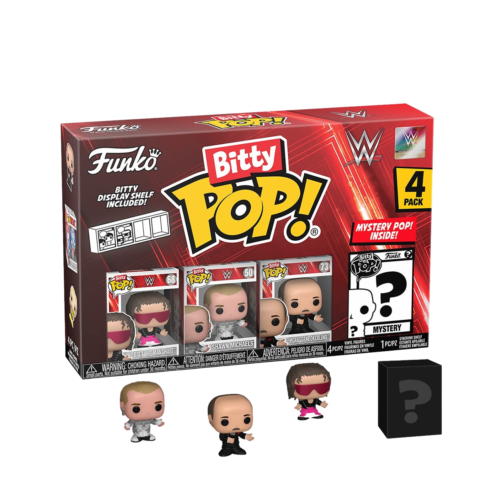 Bitty Pop! 4 Pack WWE - Series 1