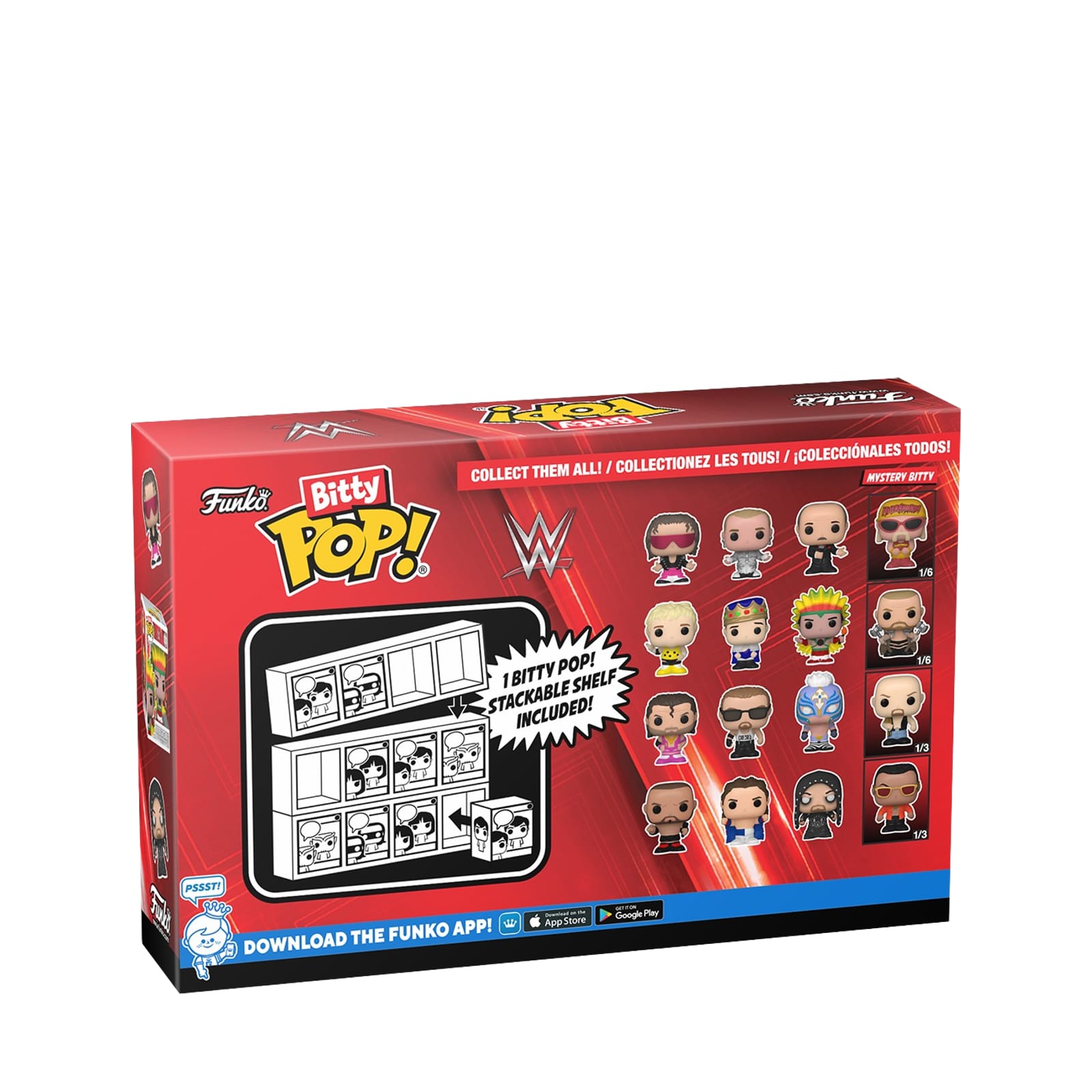 Bitty Pop! 4 Pack WWE - Series 1