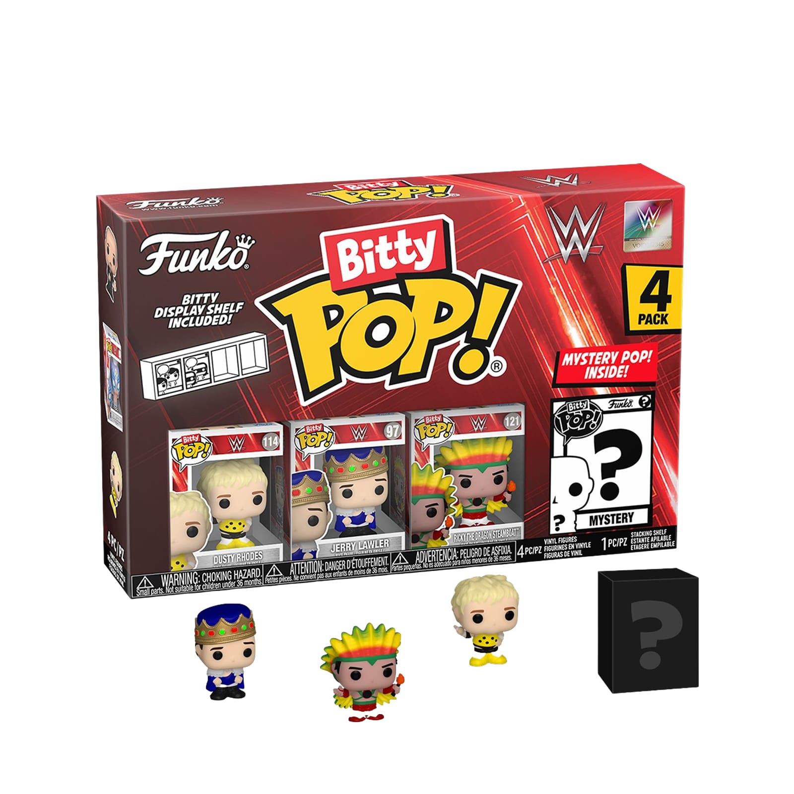 Bitty Pop! 4 Pack WWE - Series 2