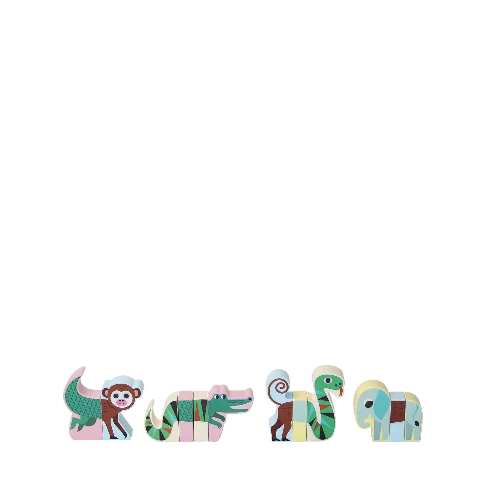 Magnetic Jungle Animals Set