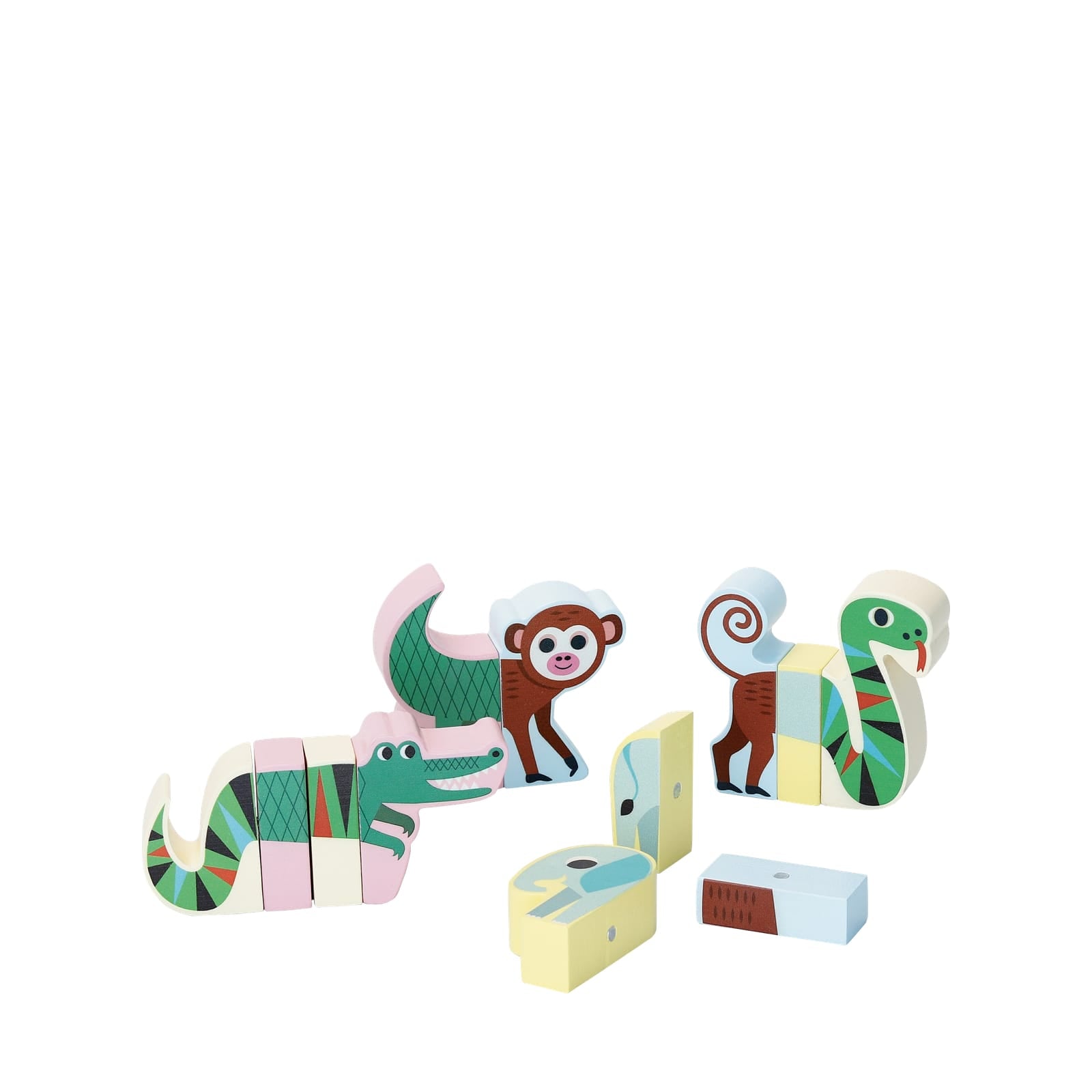 Magnetic Jungle Animals Set