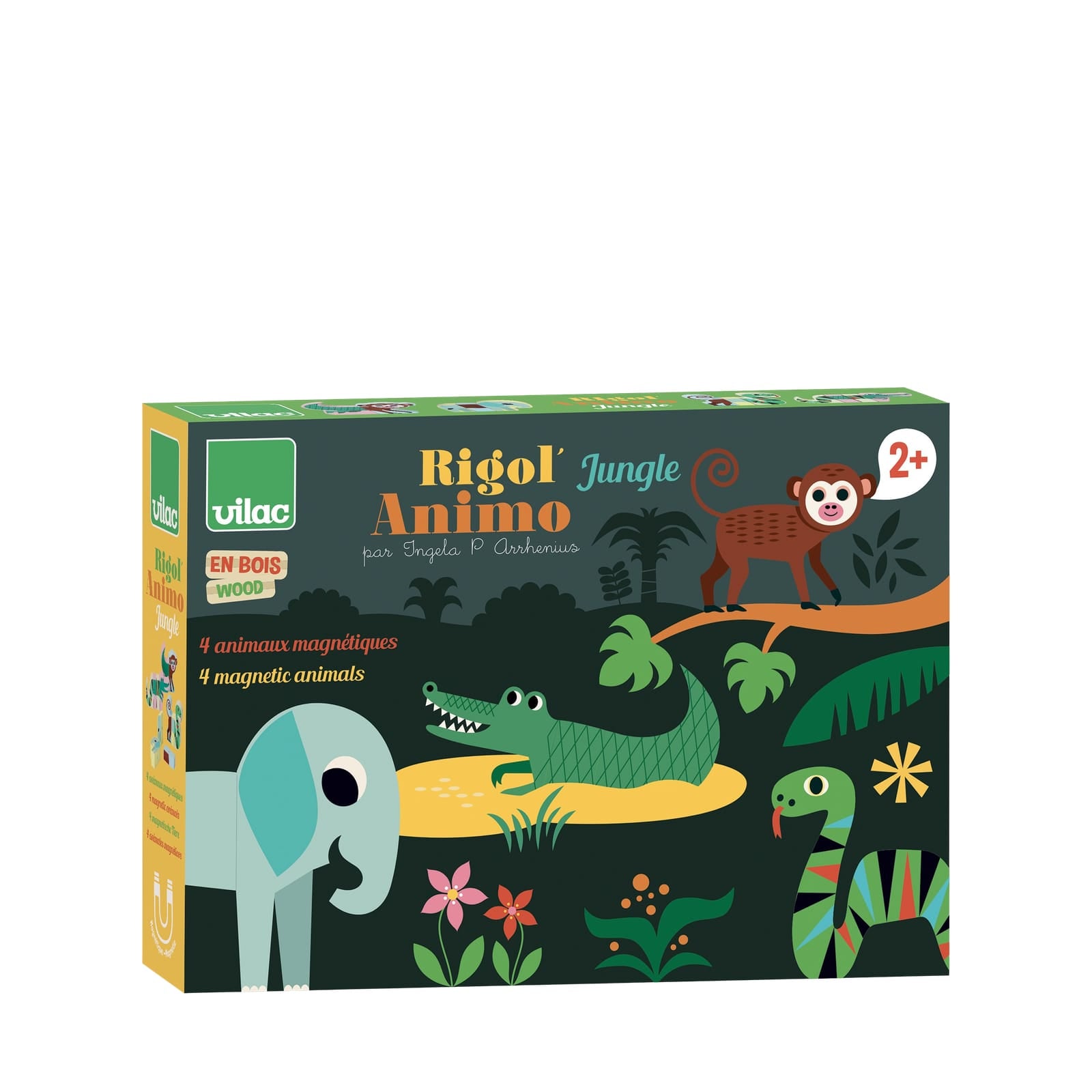 Magnetic Jungle Animals Set