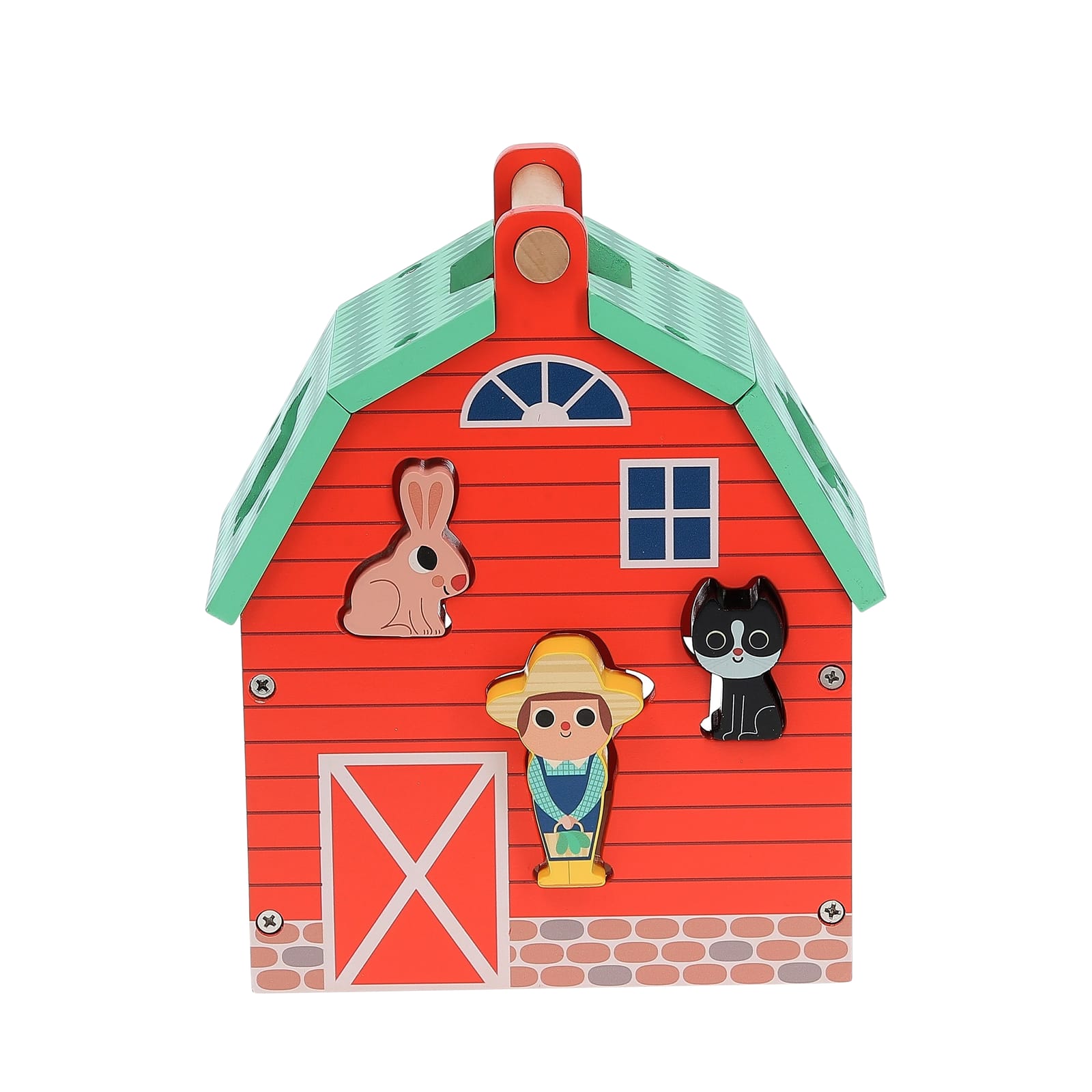 Shape Sorter - Farm House and Animals