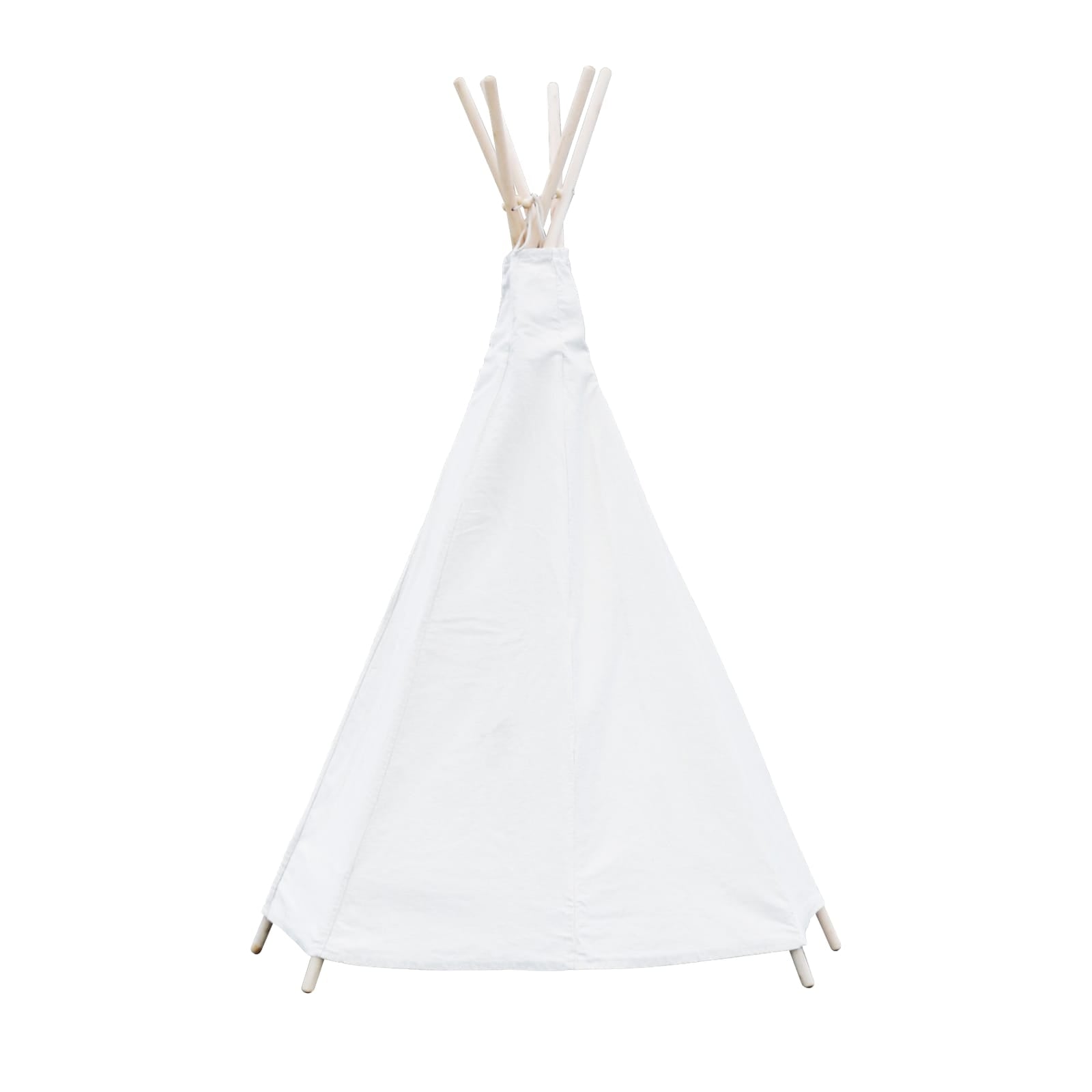 White Indian Tipi