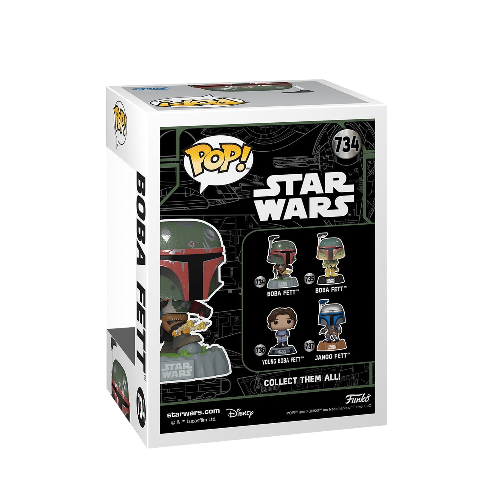 Pop! Star Wars - Boba Fett with Rockets