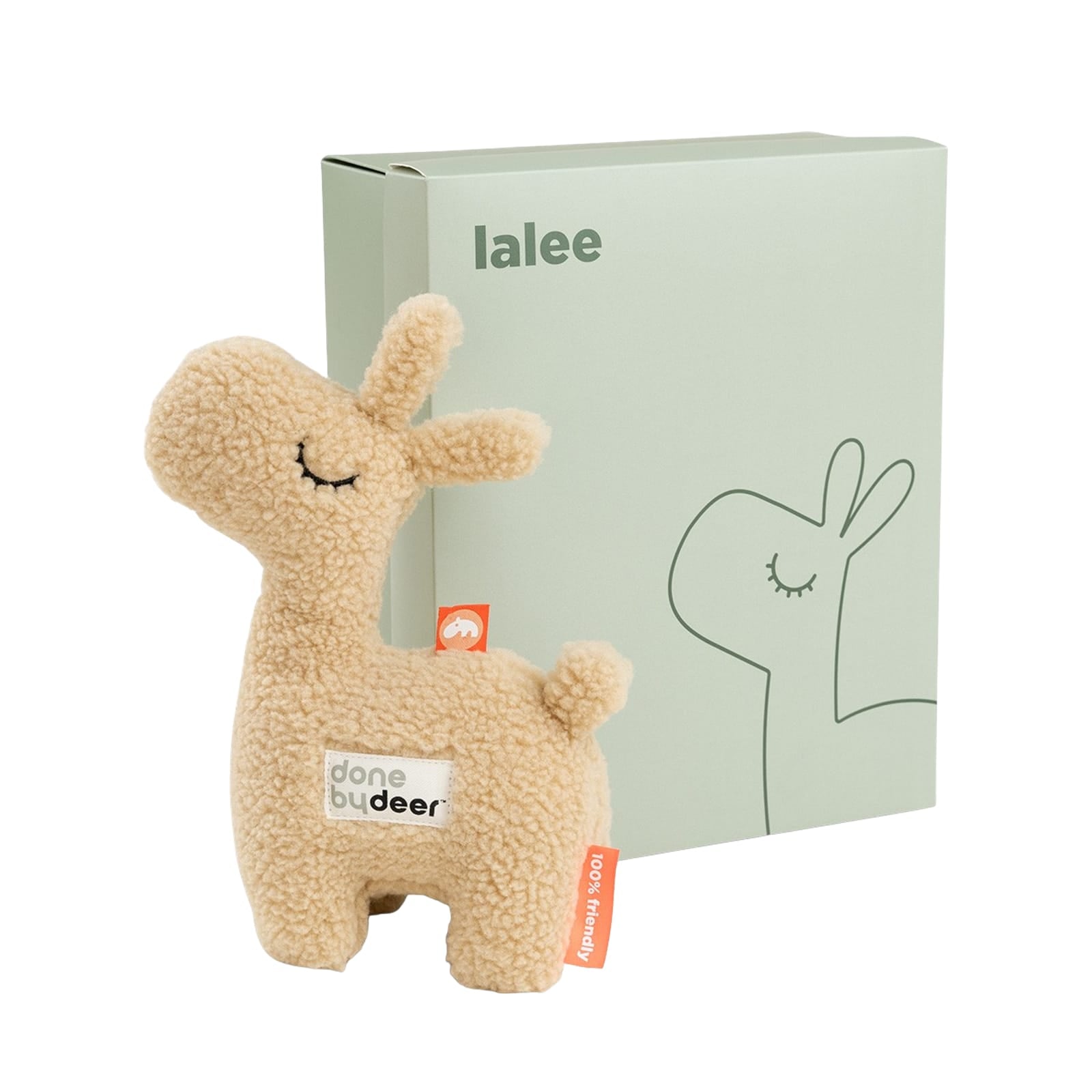 Soft Teddy In Gift Box - Lalee Sand