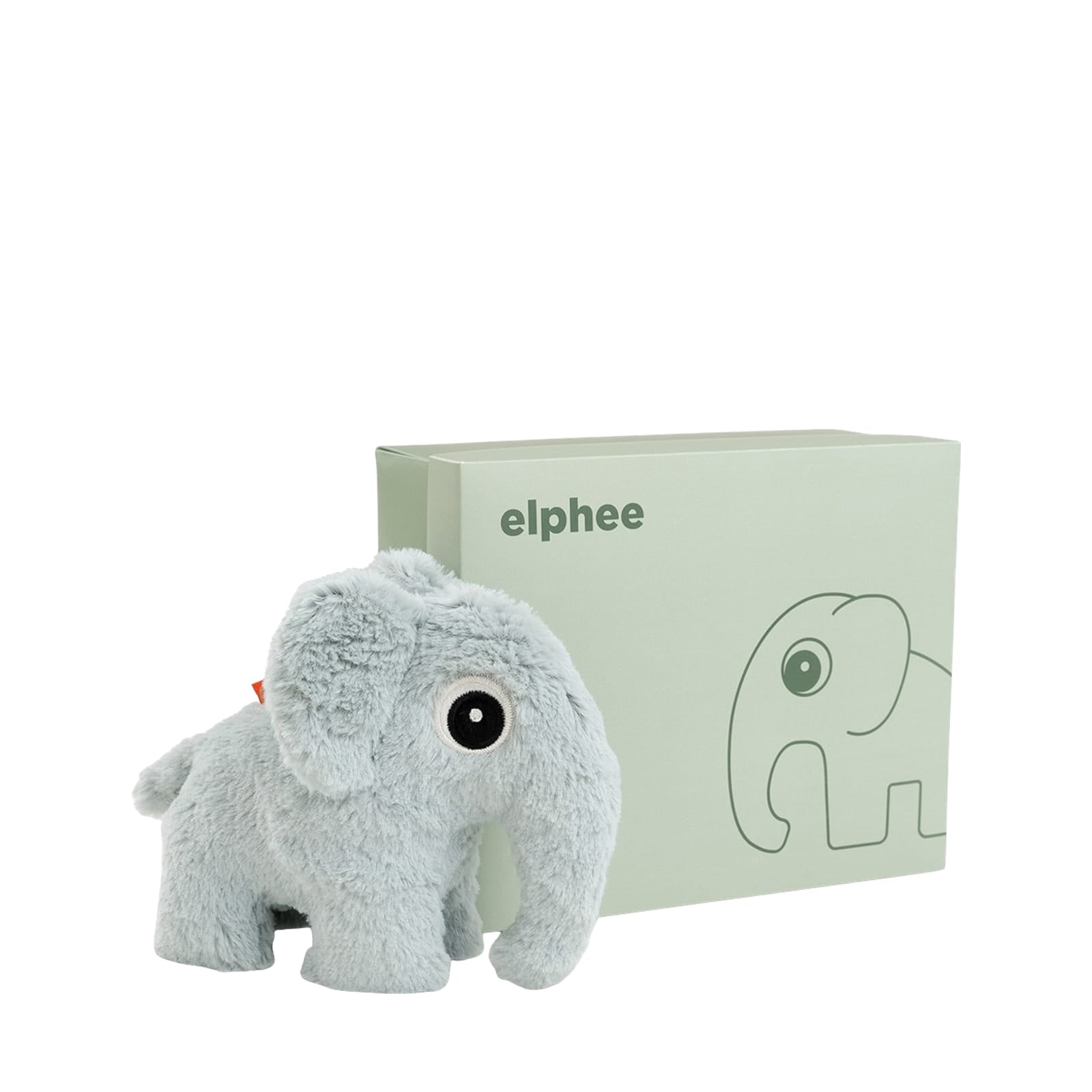 Soft Teddy In Gift Box - Elphee Blue