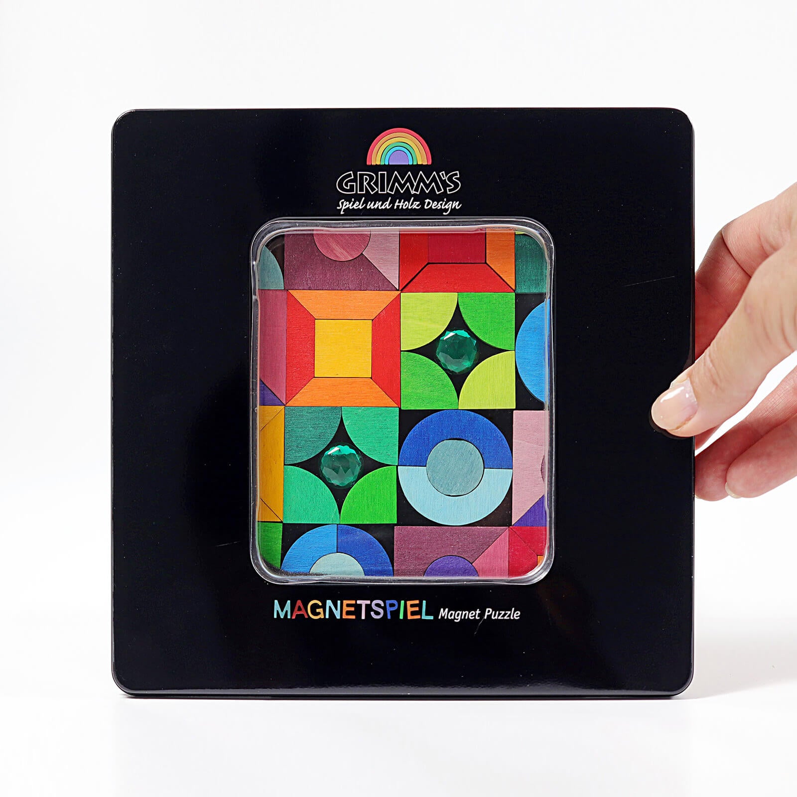 Magnet Puzzle - Shapes with Sparkling Parts