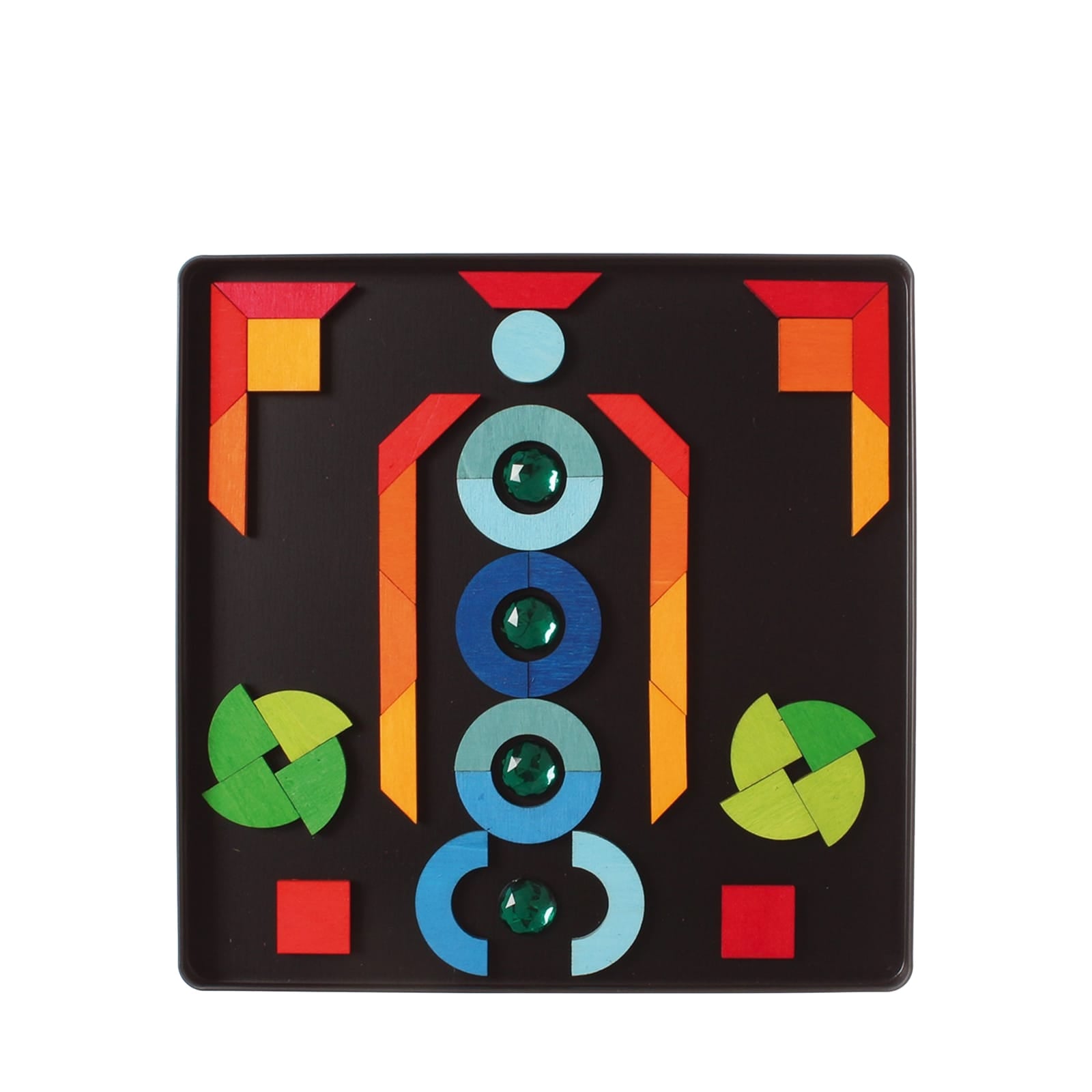 Magnet Puzzle - Shapes with Sparkling Parts