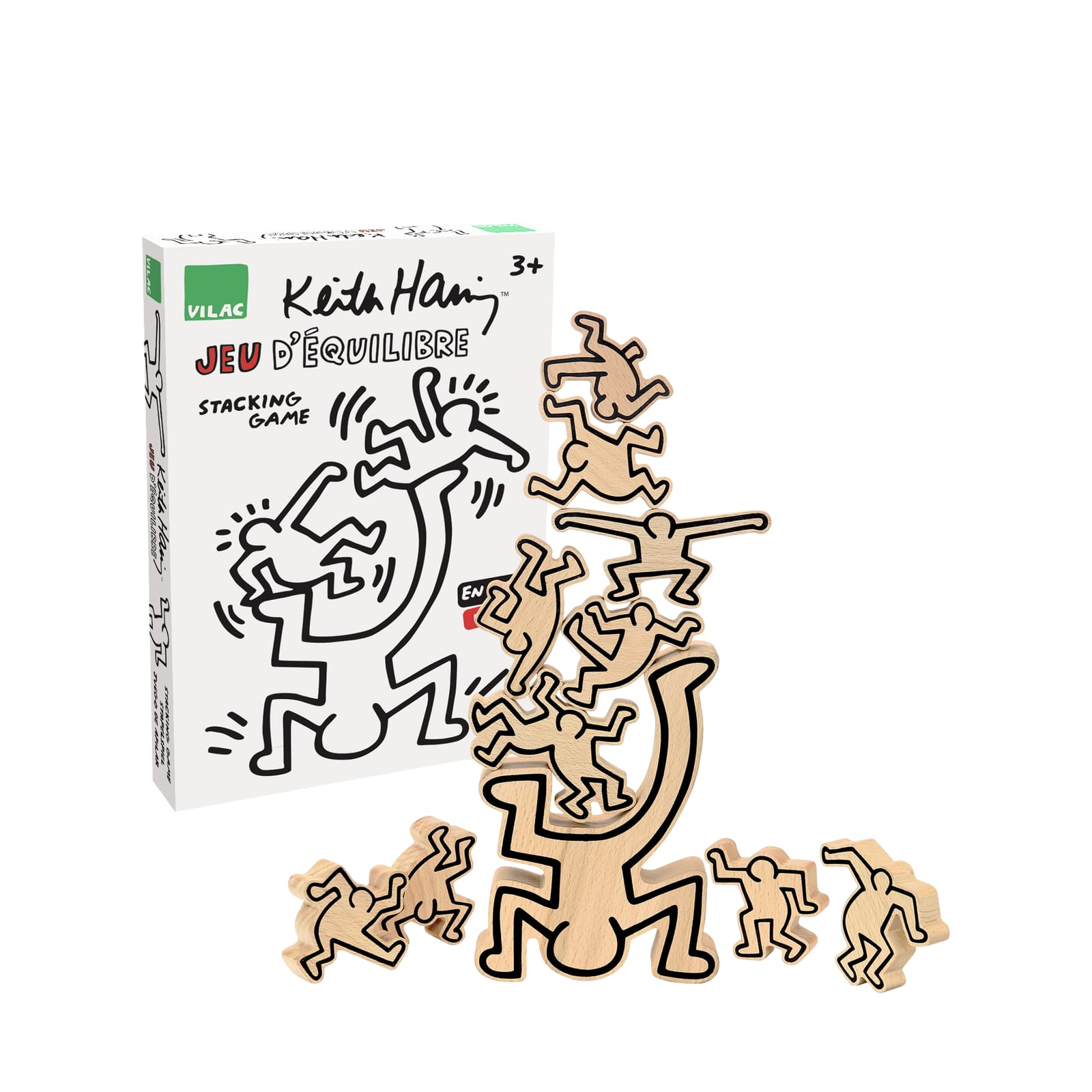 Keith Haring Stacking Figures