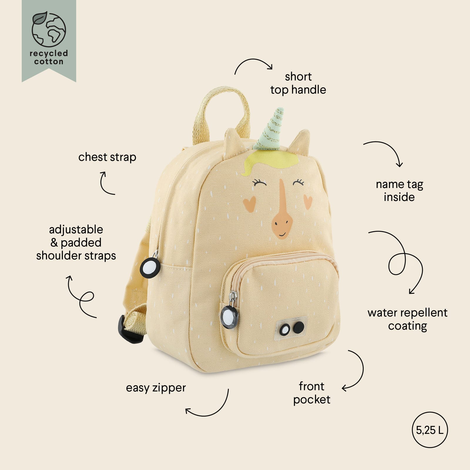 Backpack Small - Mrs Unicorn