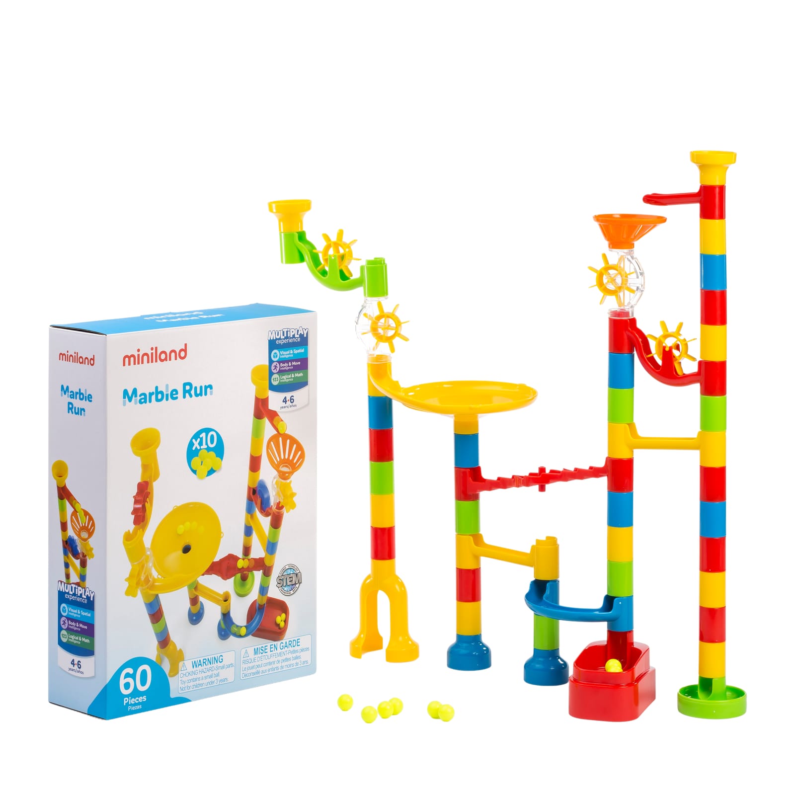 Marble Run - 60 Piecesc