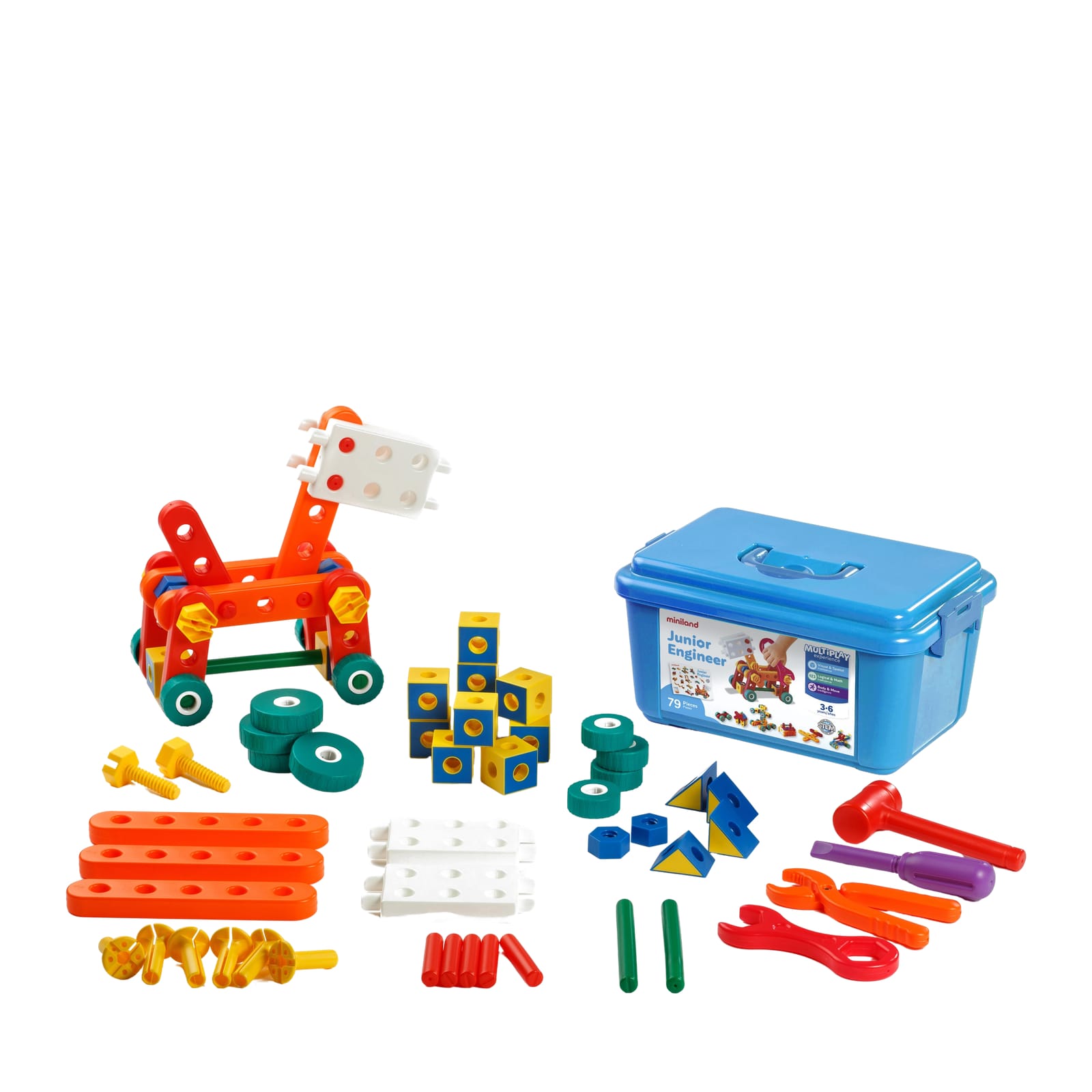 Junior Engineer Building Set - 79 Pieces