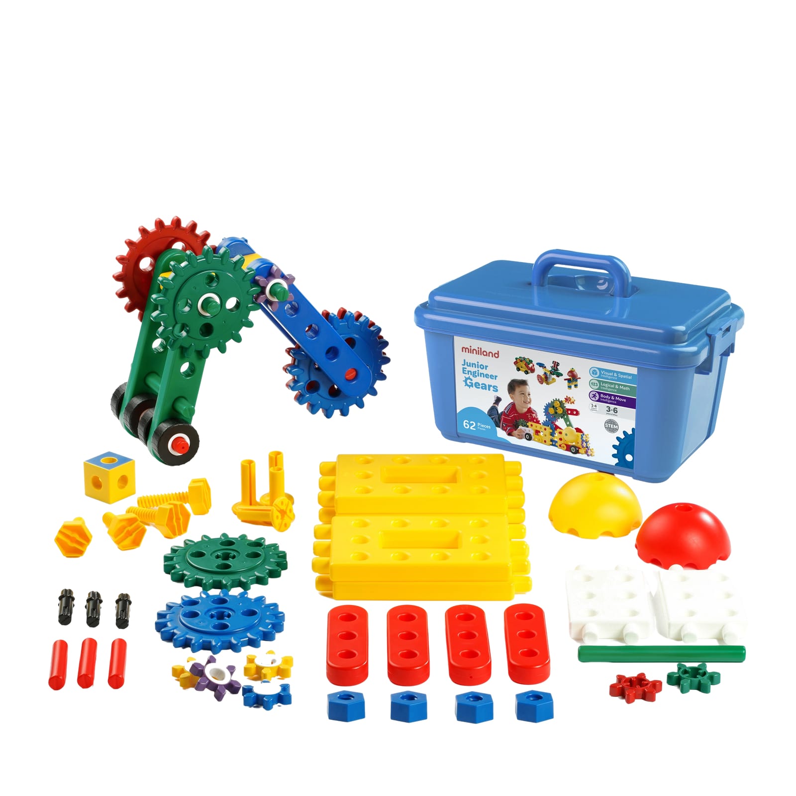 Junior Engineer Gears - 62 Pieces