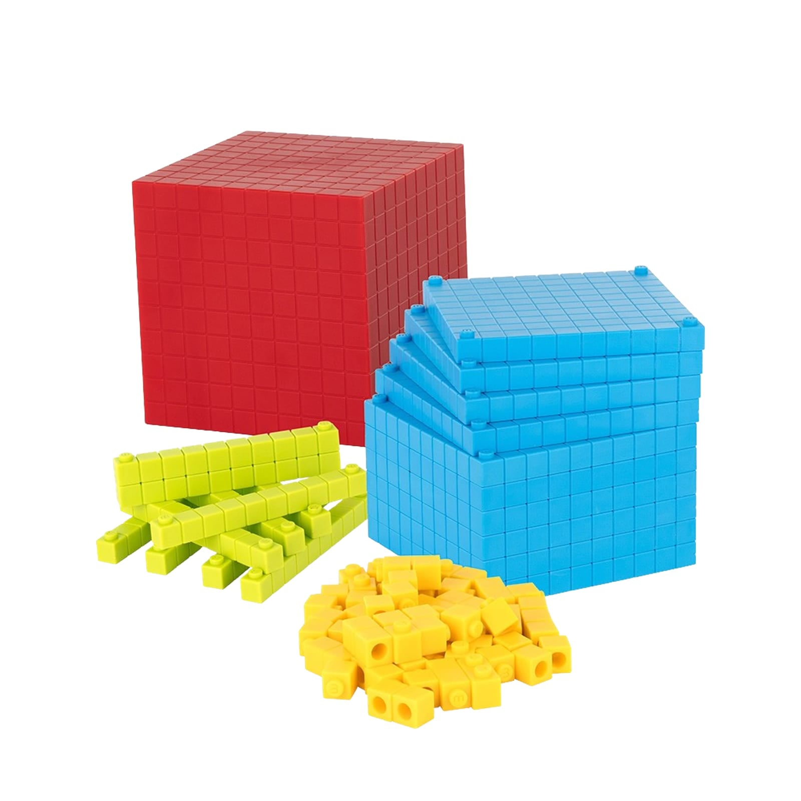 Counting Cubes - Base 10 Set