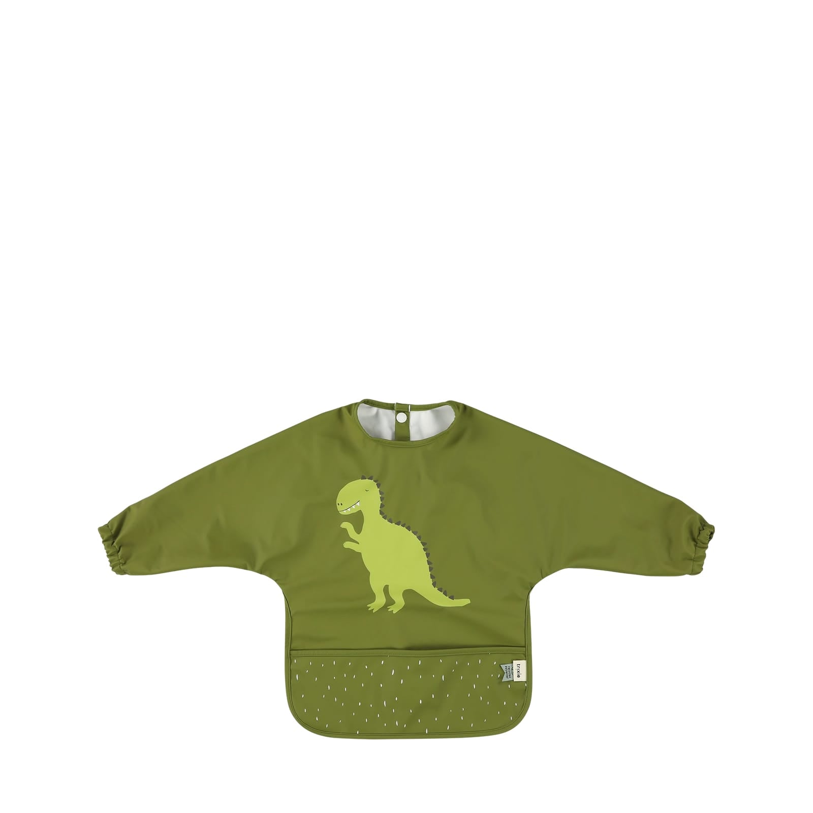 Waterproof Long Sleeve Bib - Mr Dino