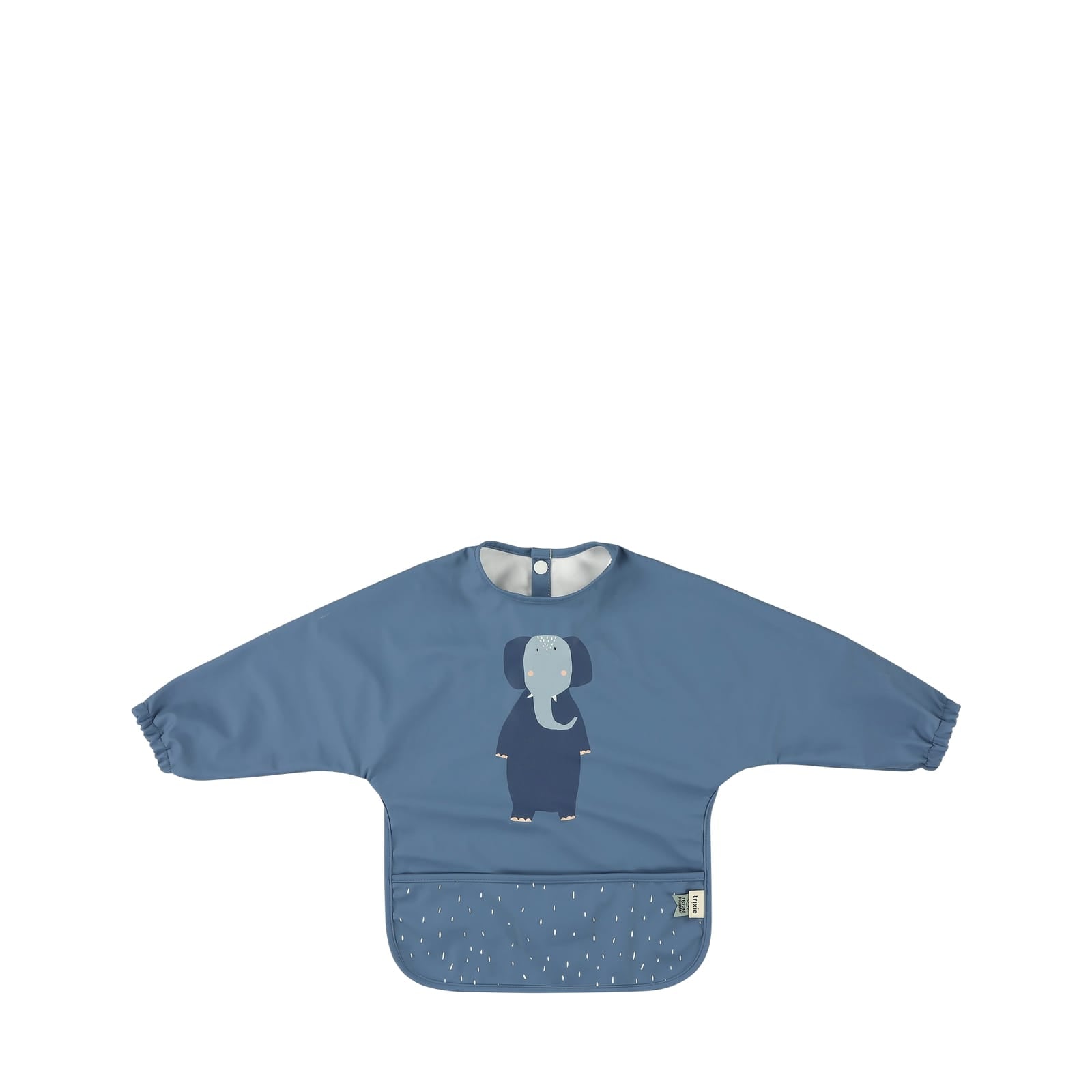 Waterproof Long Sleeve Bib - Mrs Elephant