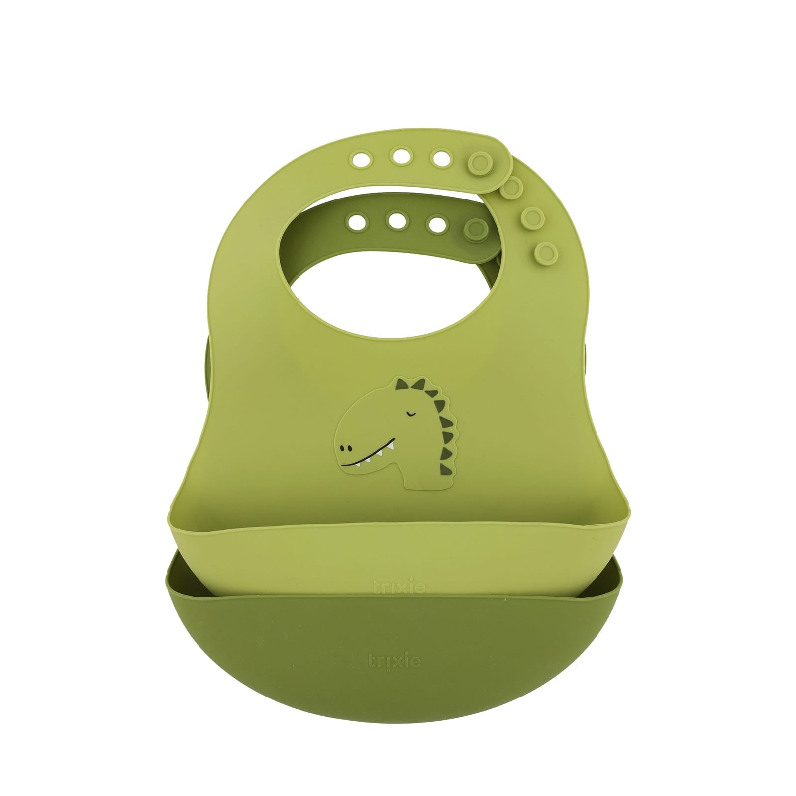 Silicone Bib 2-Pack - Mr Dino