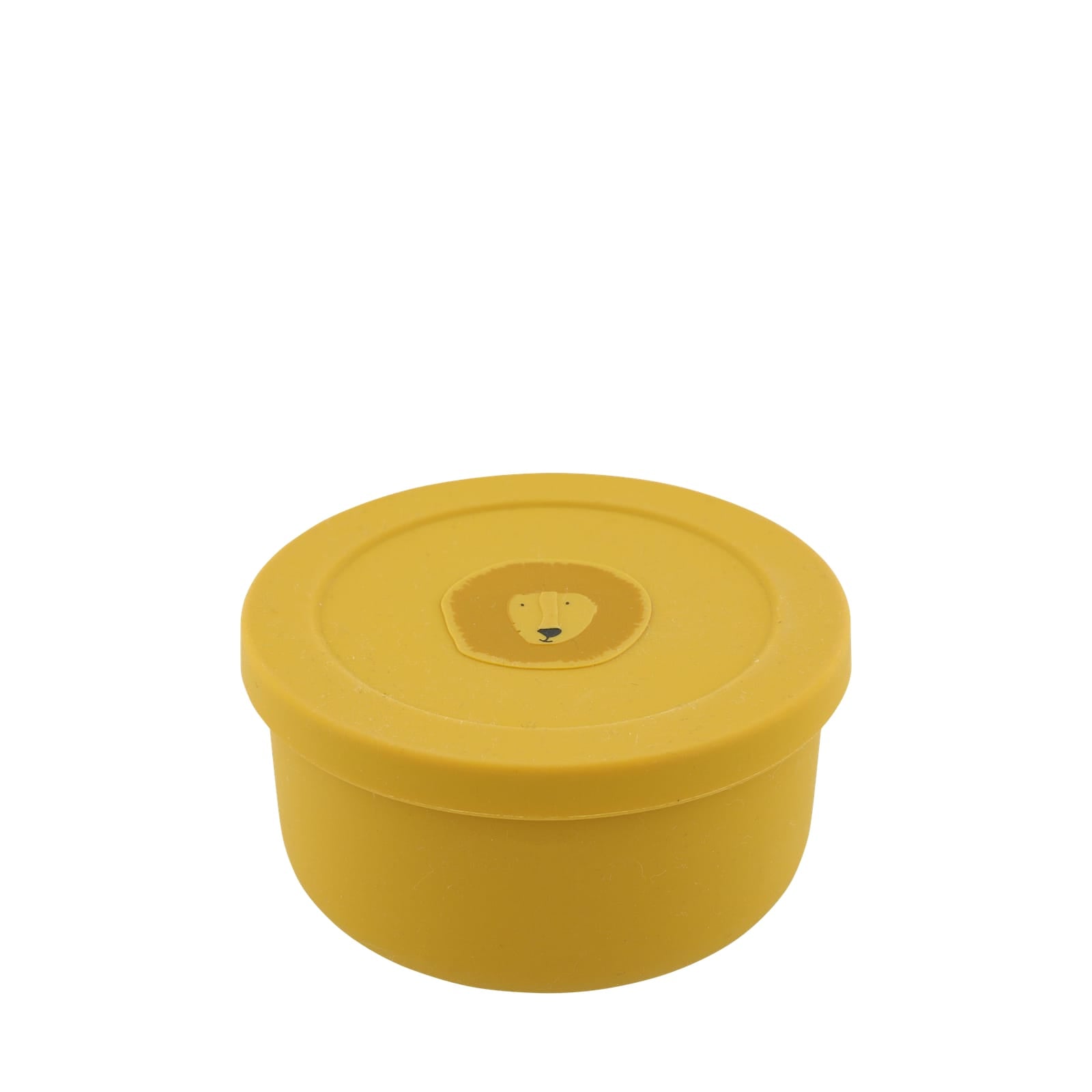 Silicone Snack Pot with Lid - Mr Lion