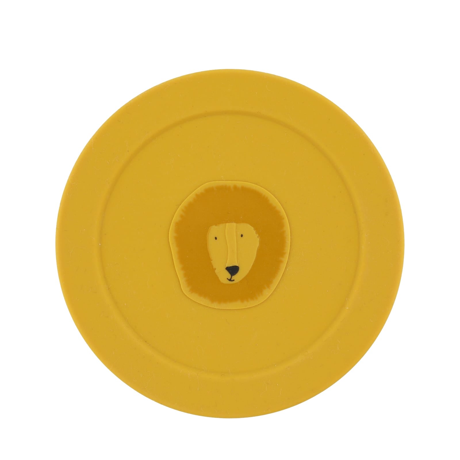 Silicone Snack Pot with Lid - Mr Lion