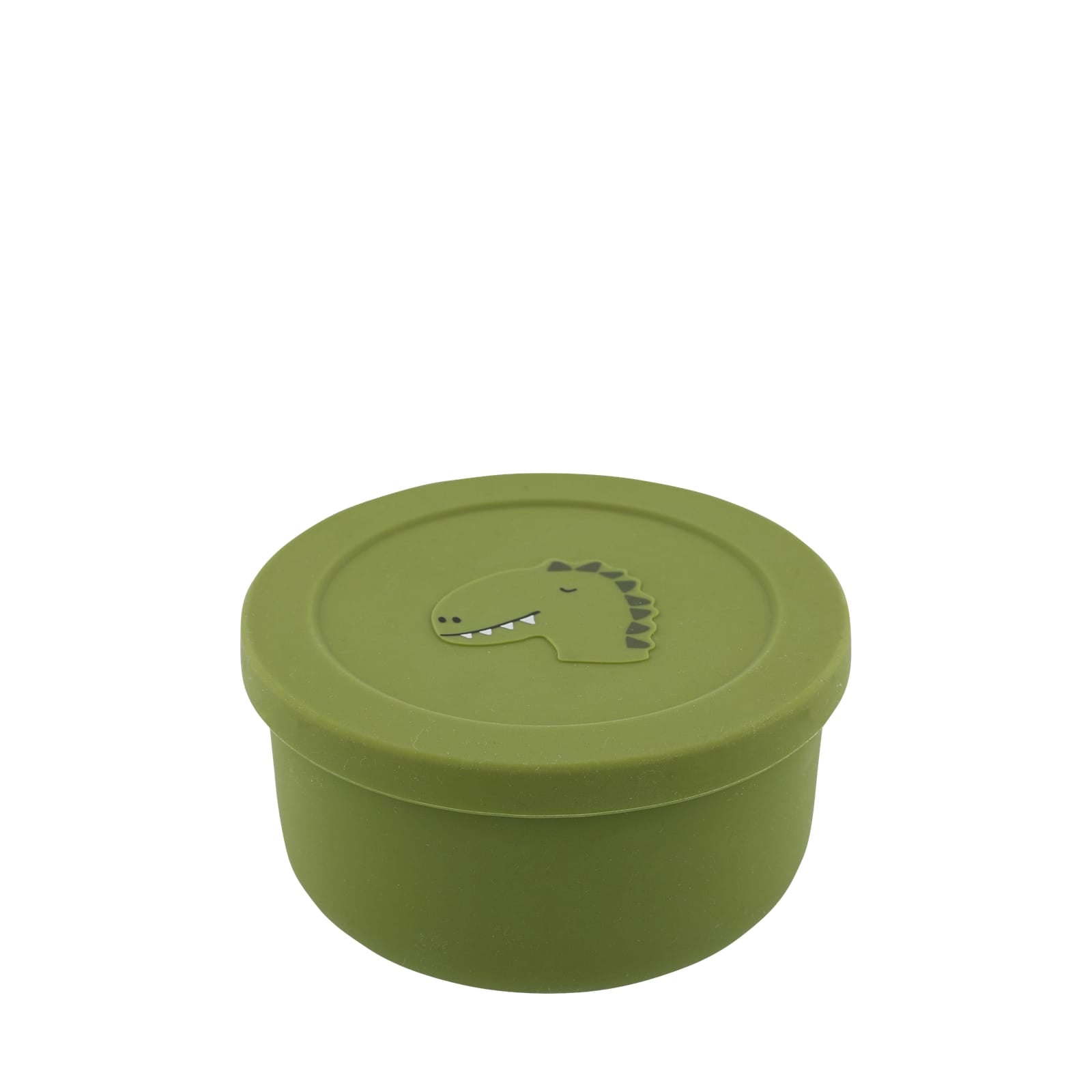 Silicone Snack Pot with Lid - Mr Dino