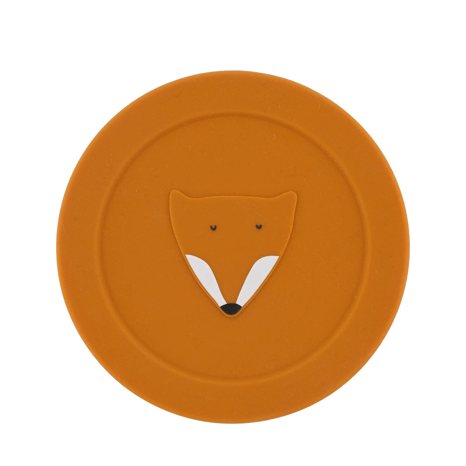 Silicone Snack Pot with Lid - Mr Fox