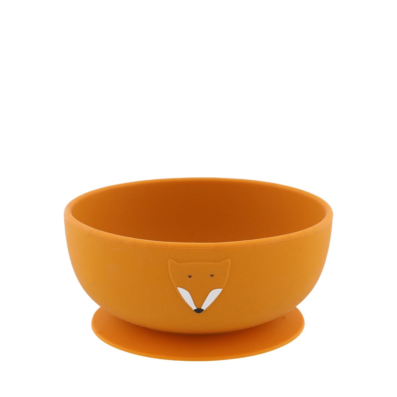 Silicone Bowl with Suction - Mr Fox