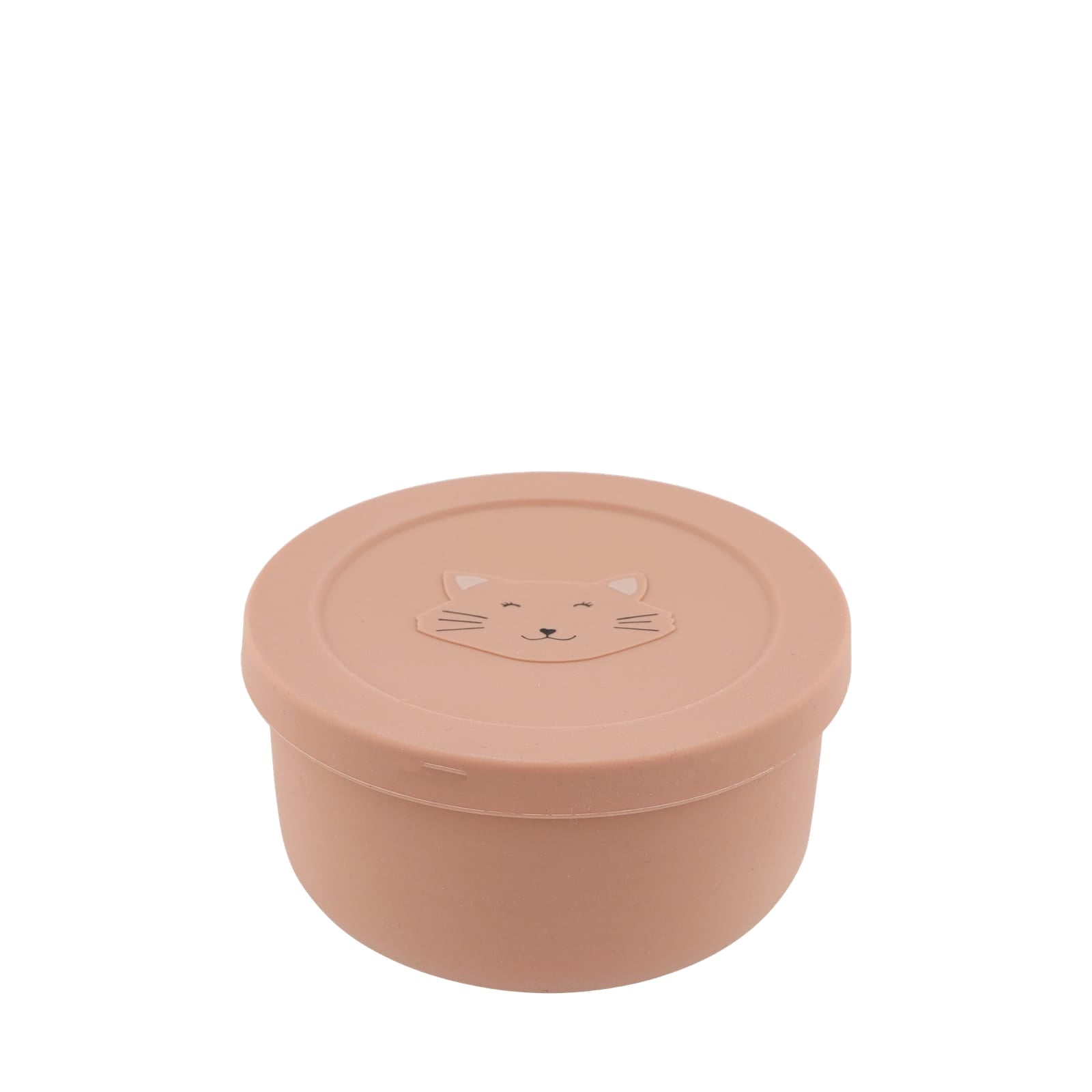 Silicone Snack Pot with Lid - Mrs Cat