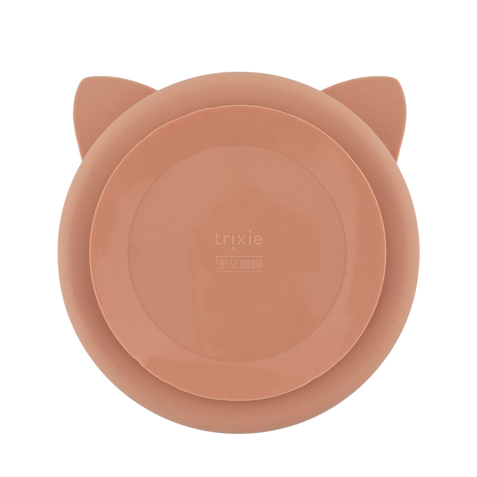 Silicone Divided Suction Plate - Mrs Cat