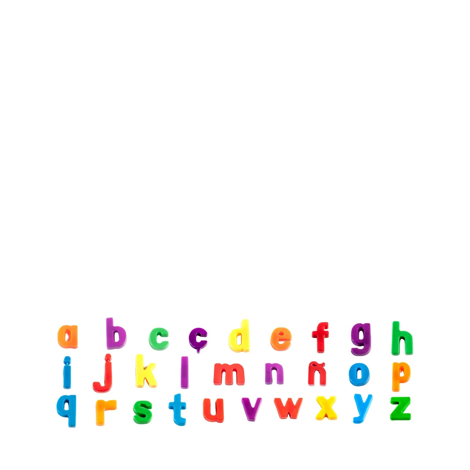 Magnetic Small Letters - 154 Pieces