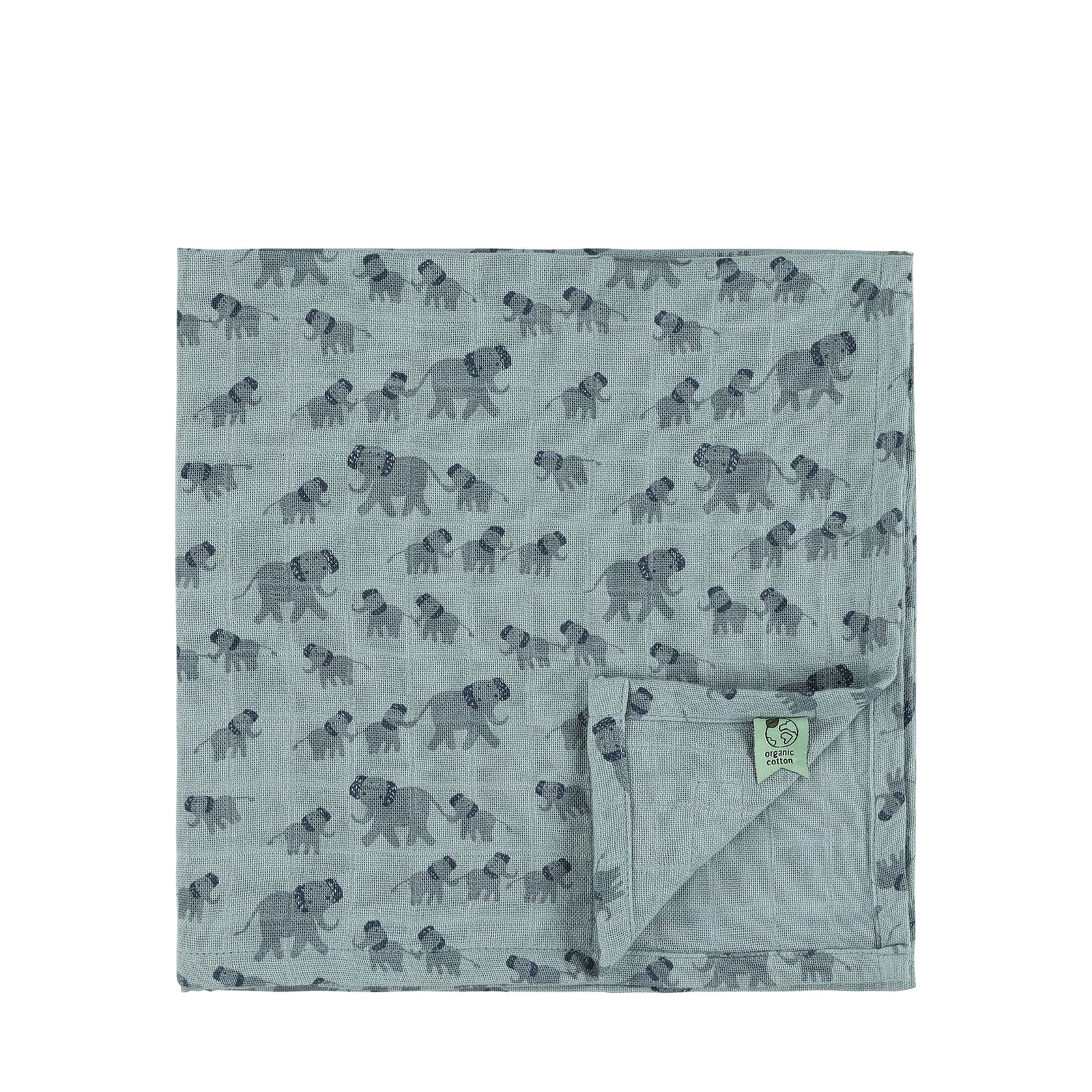 Muslin Cloths 3-Pack Mix - Enchanting Elephant