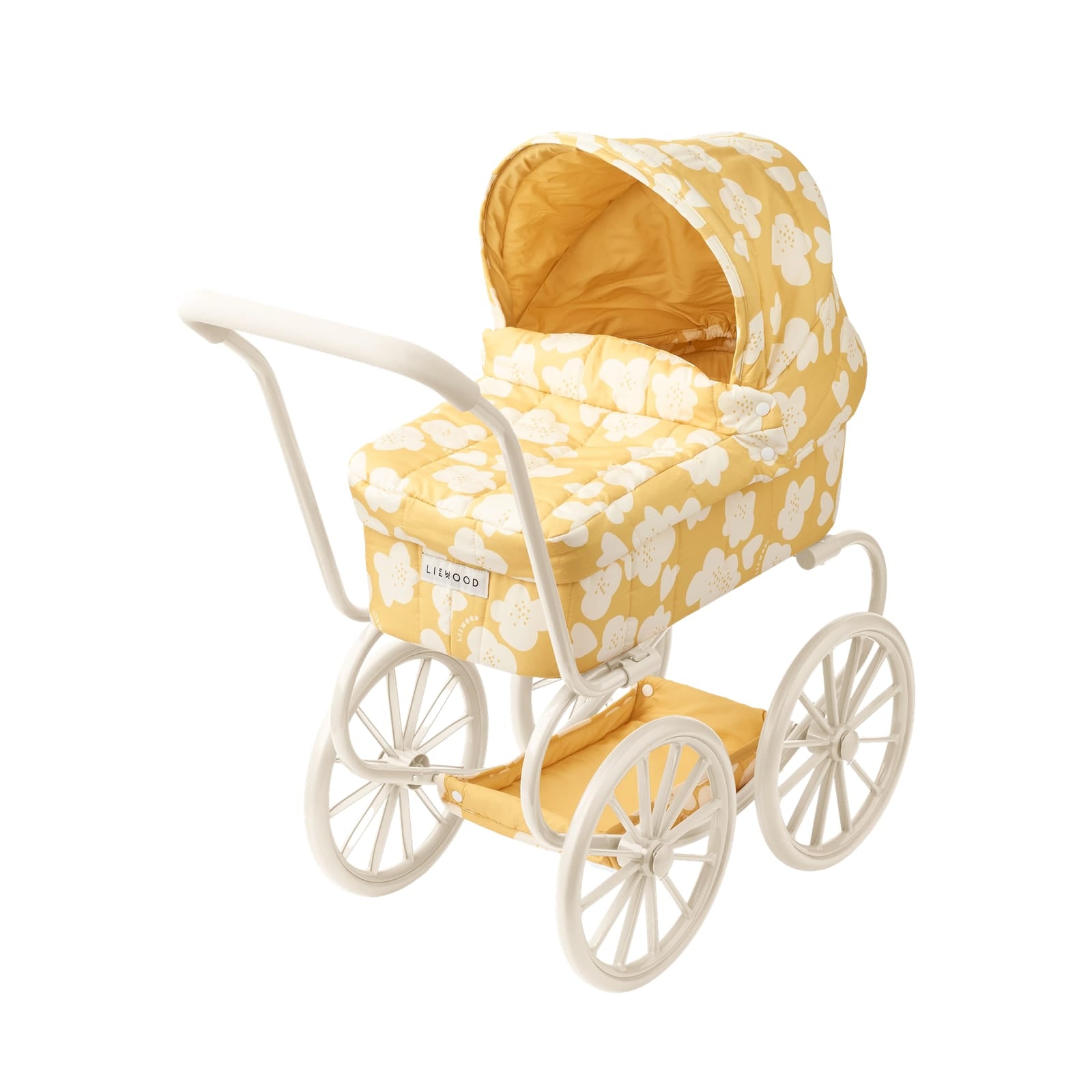 Adaline Doll Pram - Flower Lemon Yellow