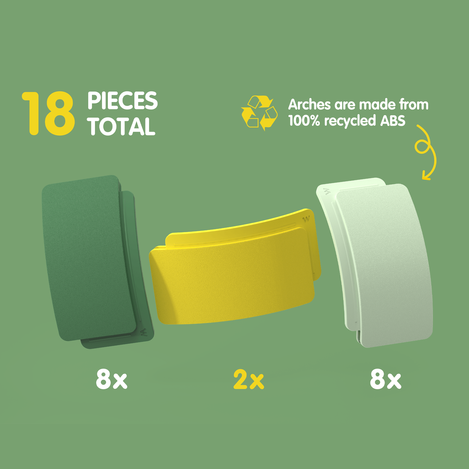 Arches - Starter Set 18 pieces