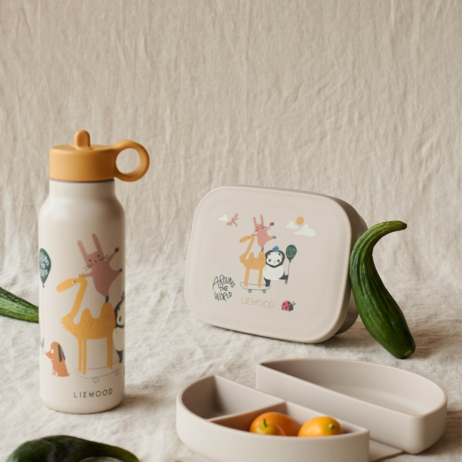 Arthur Printed Lunchbox - Around The World Sandy