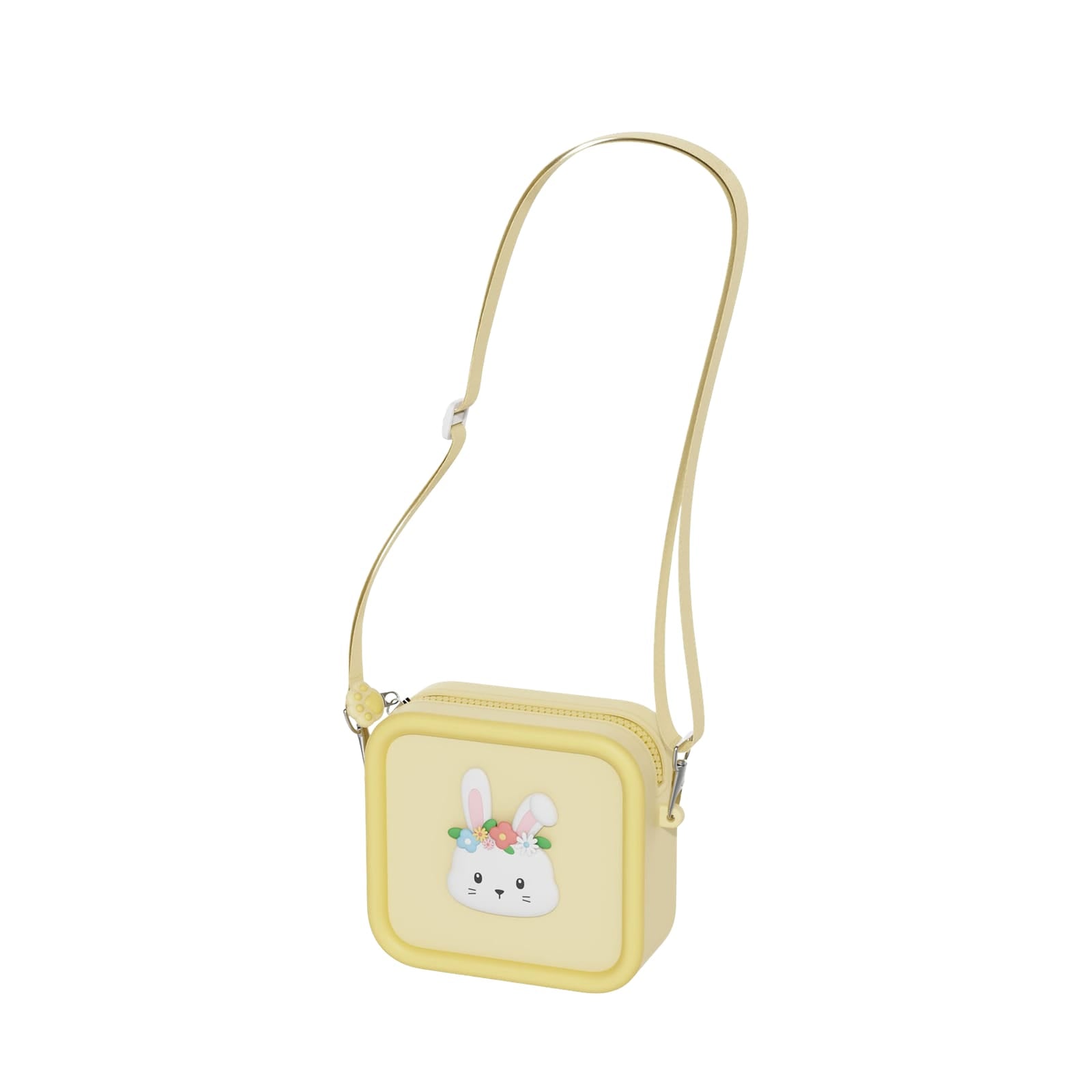 Silicone Bag - Rabbit Flower