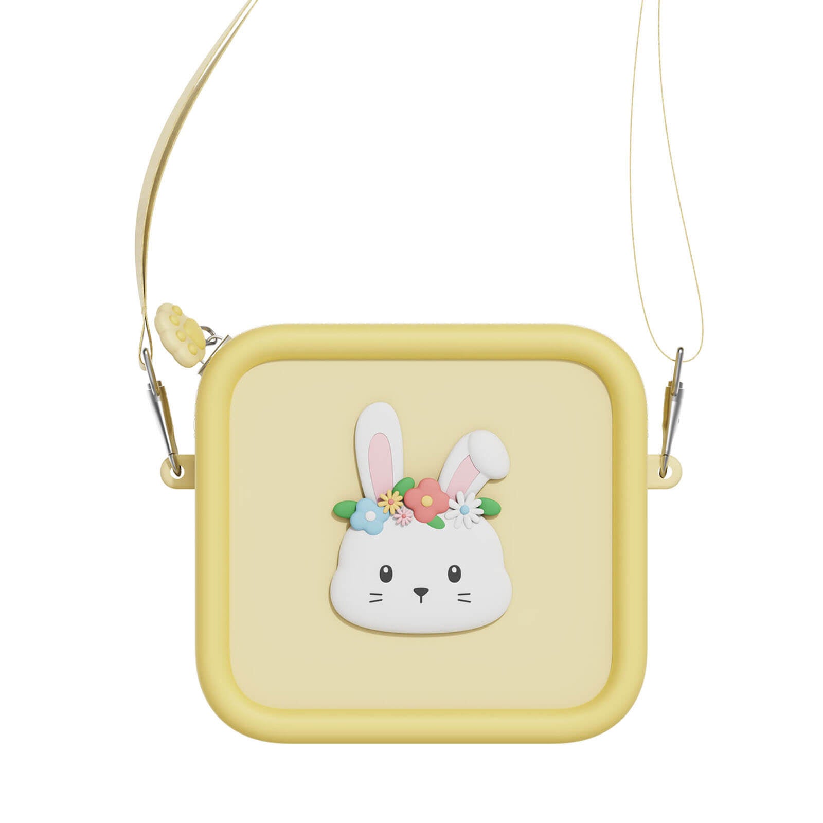Silicone Bag - Rabbit Flower